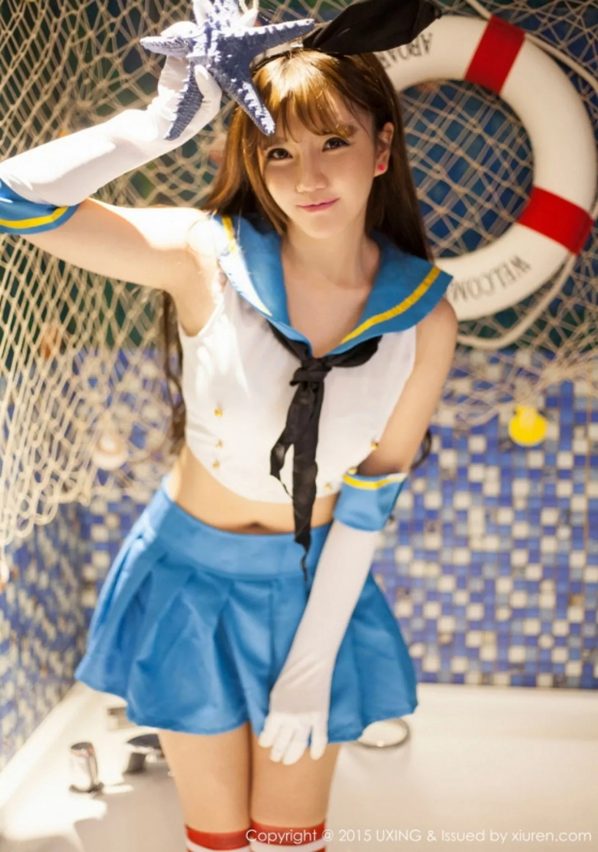 [Uxing优星馆]第007期艾西Ashley写真-秀人资源网