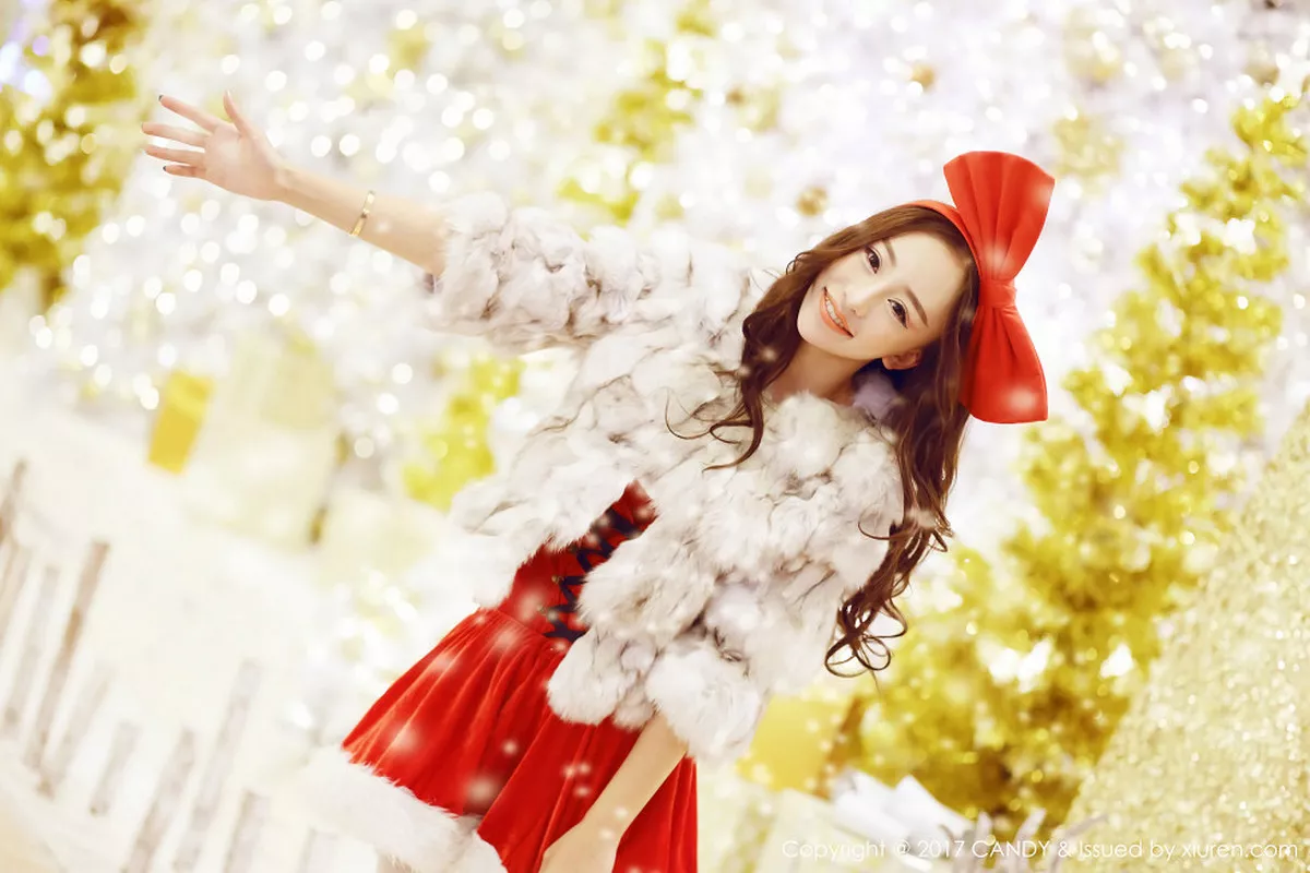 图片[12]-[Candy糖果画报]第047期圣诞主题写真-秀人资源网
