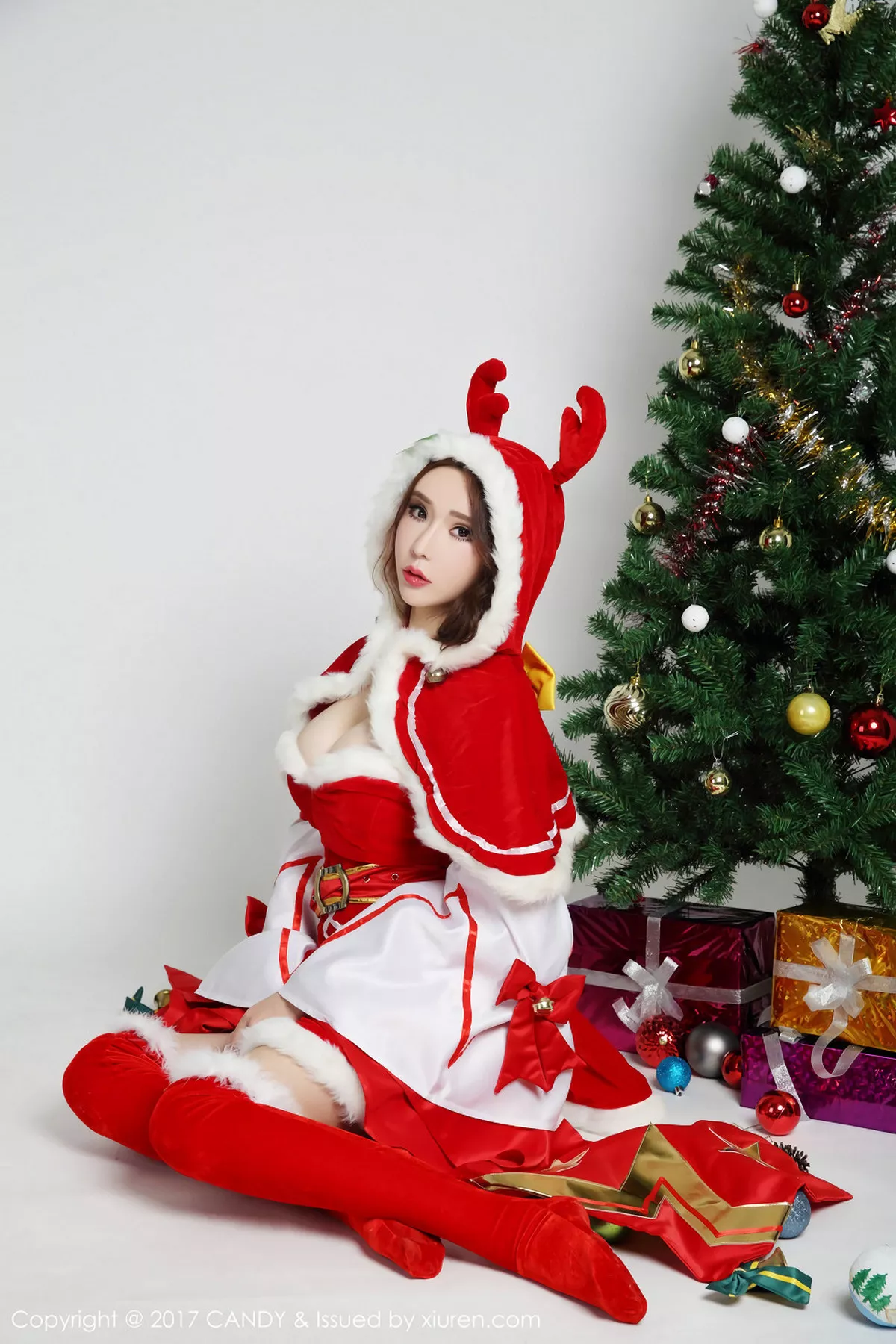 图片[18]-[Candy糖果画报]第047期圣诞主题写真-秀人资源网