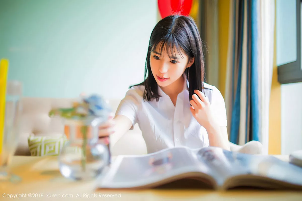 图片[3]-[XiuRen秀人网]第1014期艾栗栗写真-秀人资源网