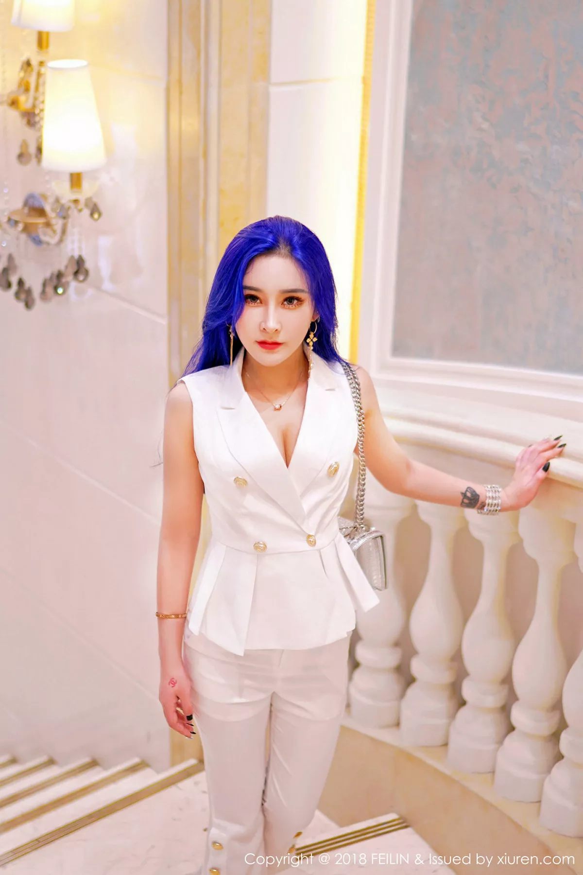 图片[2]-[FeiLin嗲囡囡]第159期喵莫儿写真-秀人资源网