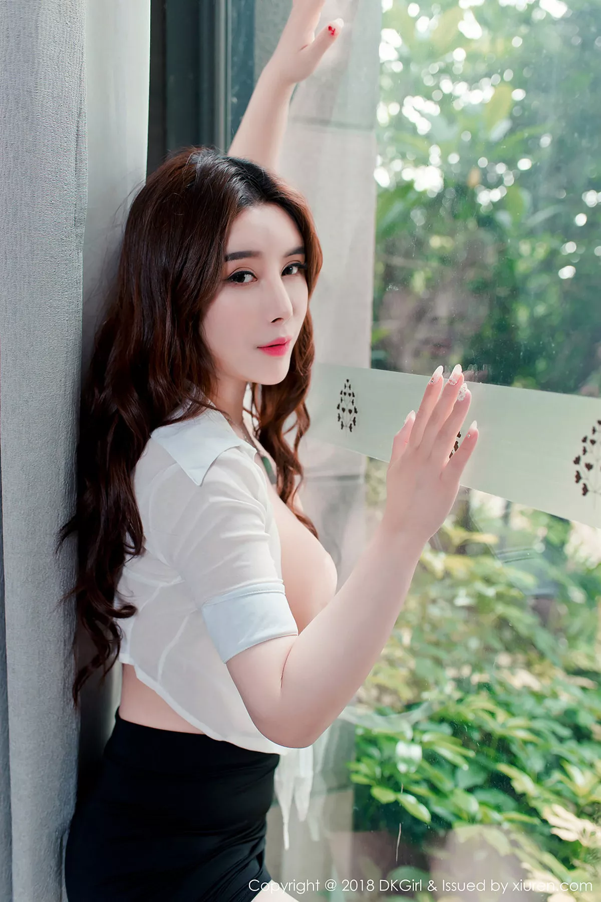 图片[2]-[DKGirl御女郎]第084期雪千寻写真-秀人资源网