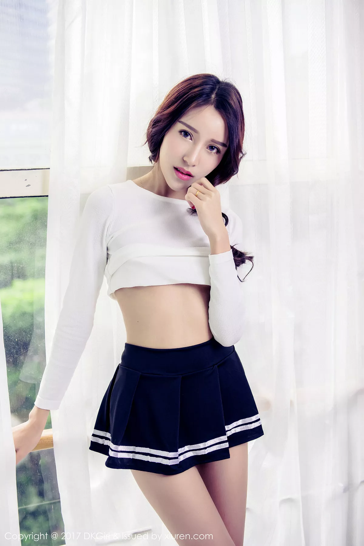 图片[2]-[DKGirl御女郎]第006期欧尼anne写真-秀人资源网