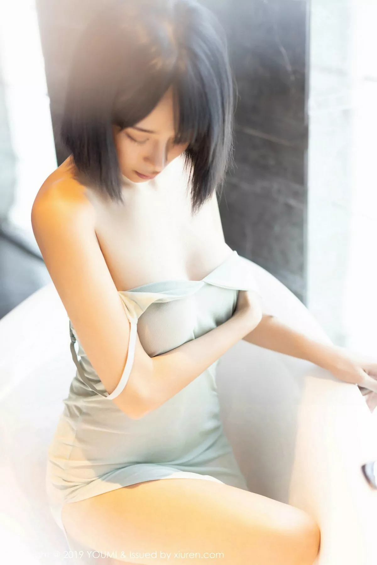 图片[9]-[YouMi尤蜜荟]第370期蓝夏写真-秀人资源网