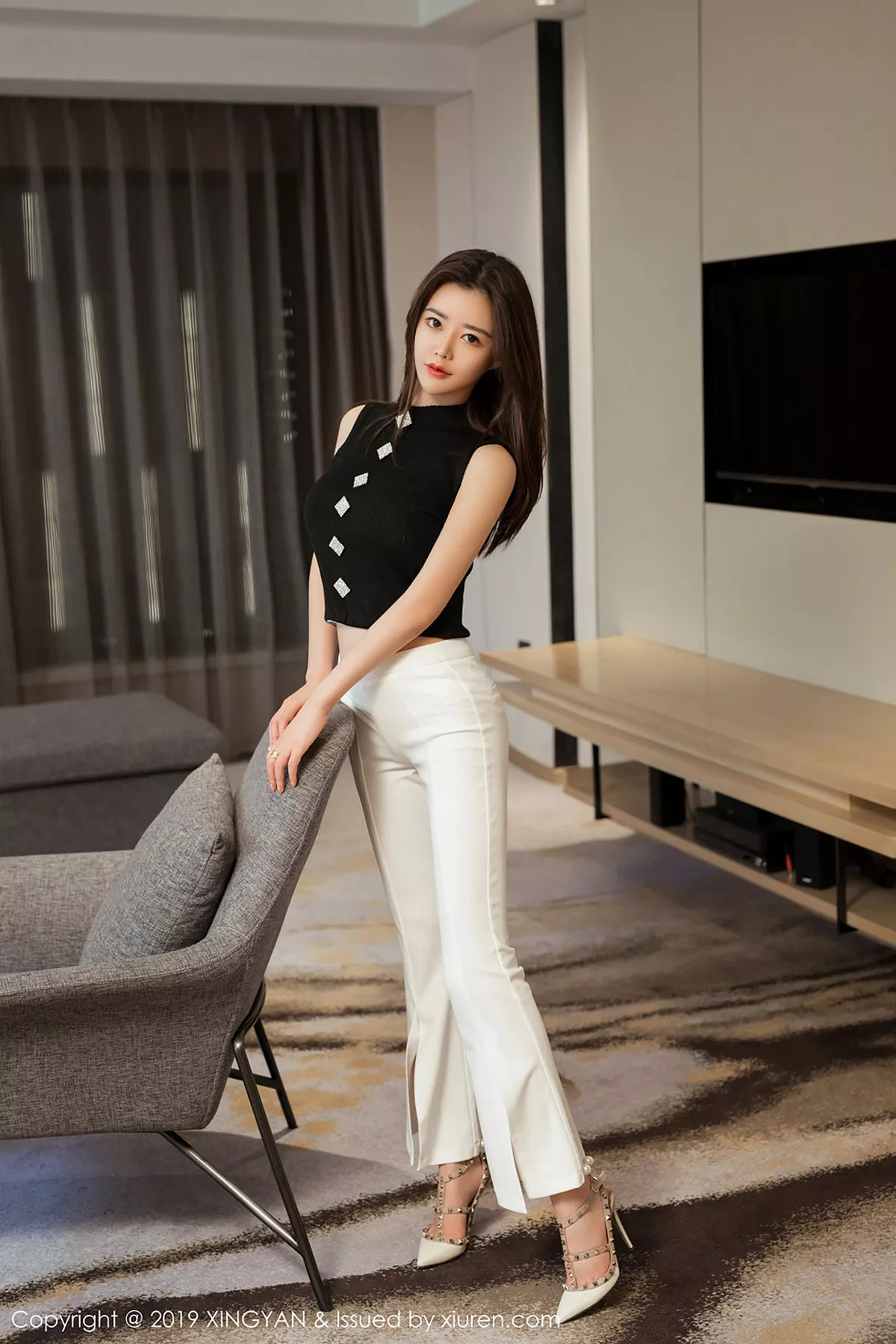 图片[2]-[XingYan星颜社]第109期佟蔓写真-秀人资源网