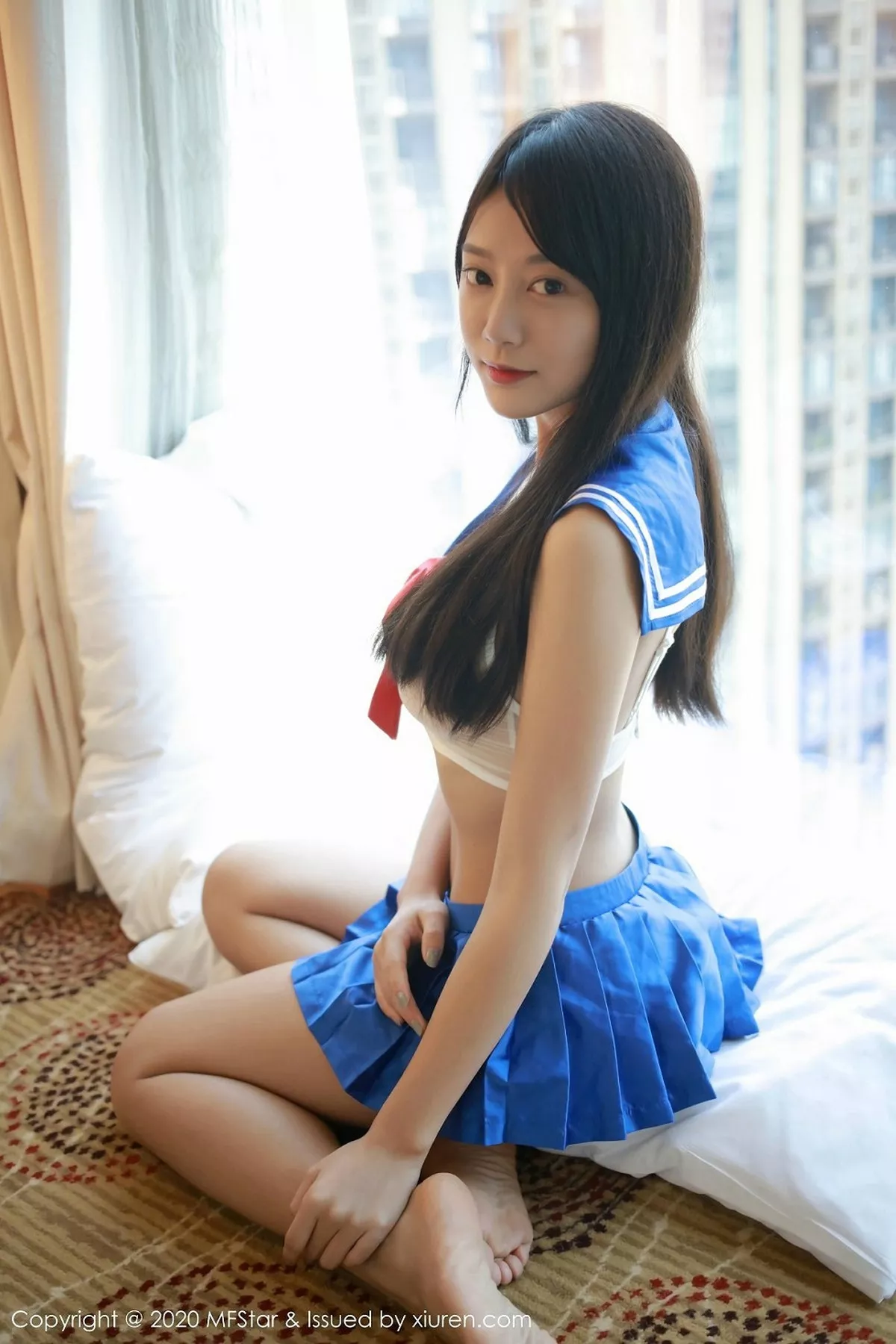 [MFStar模范学院]第285期何嘉颖写真-秀人资源网