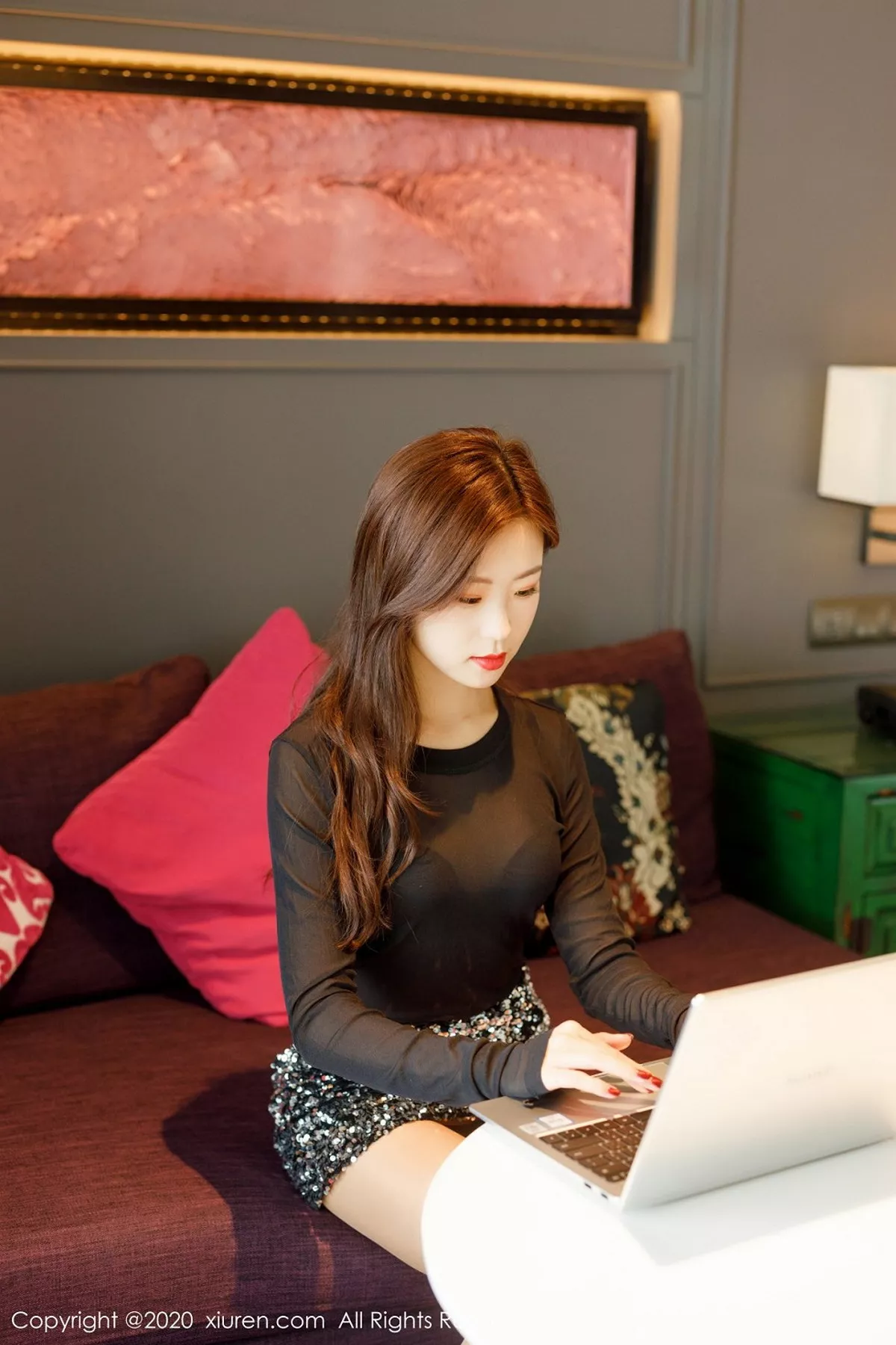 图片[2]-[XiuRen秀人网]第2325期杨紫嫣写真-秀人资源网