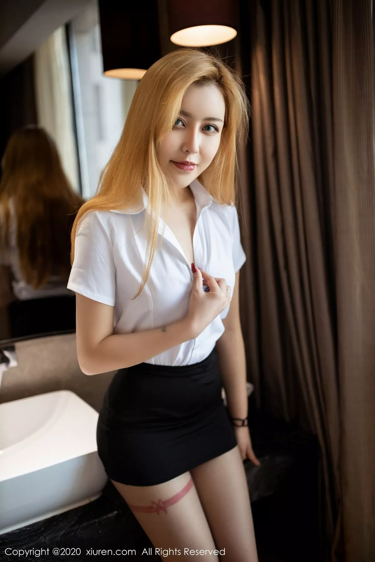 图片[3]-[XiuRen秀人网]第2685期徐安冉写真-秀人资源网