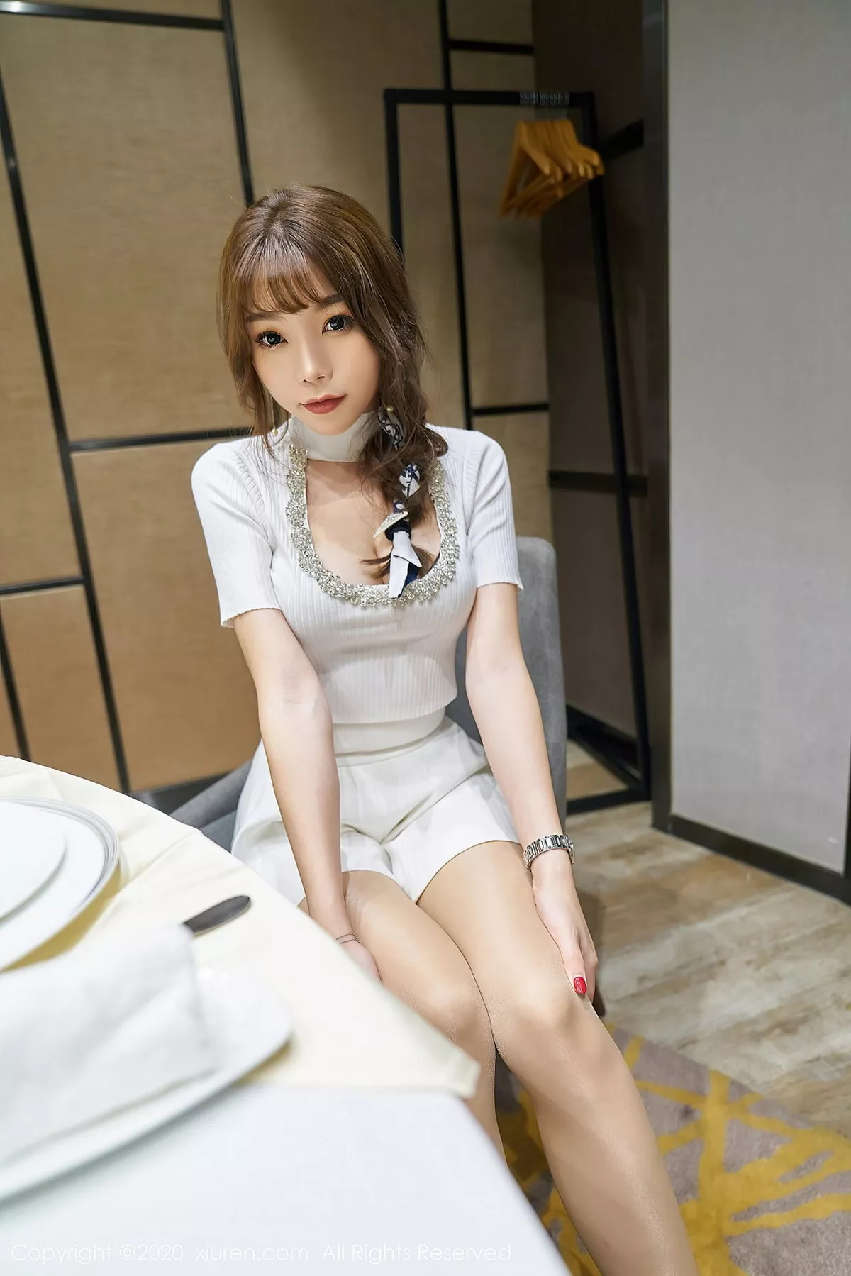 图片[4]-[XiuRen秀人网]第2621期芝芝Booty写真-秀人资源网