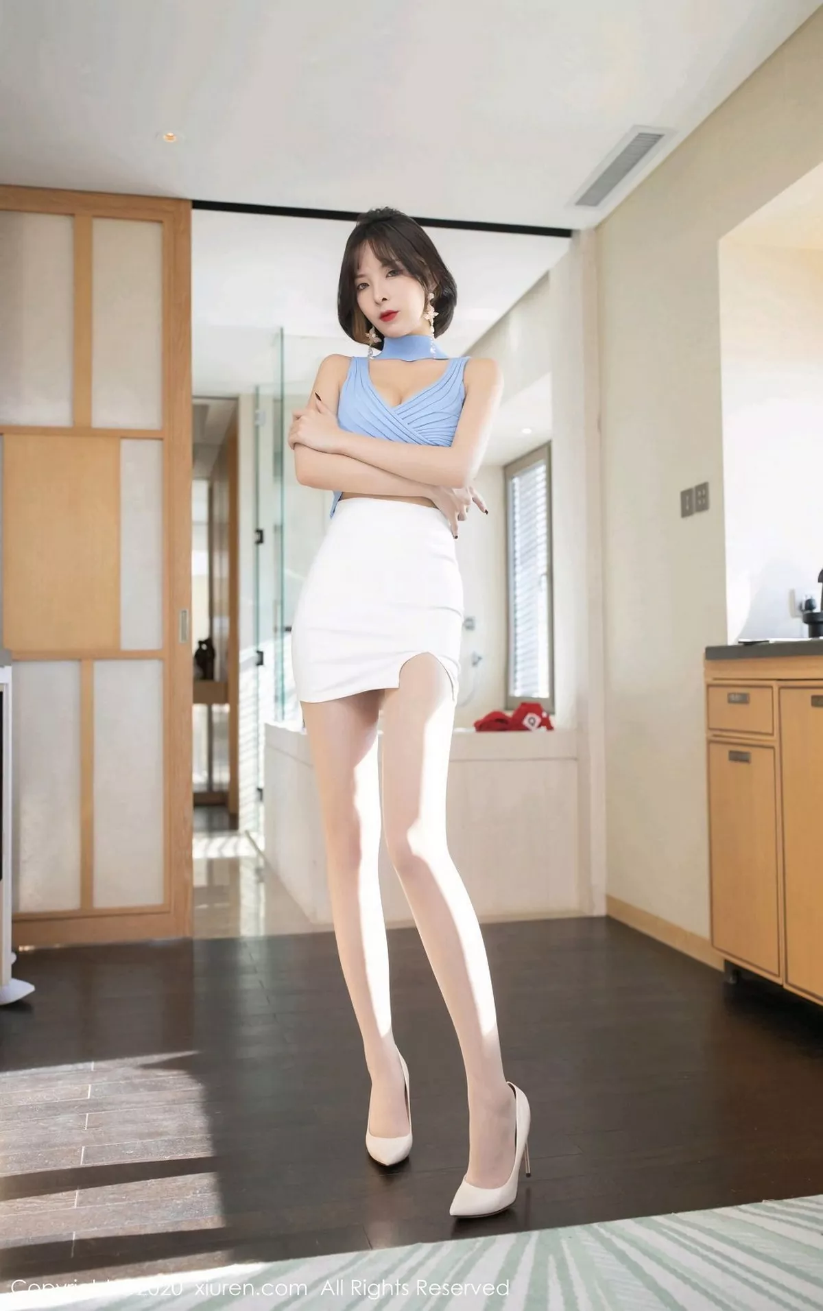 图片[4]-[XiuRen秀人网]第2876期陈小喵写真-秀人资源网