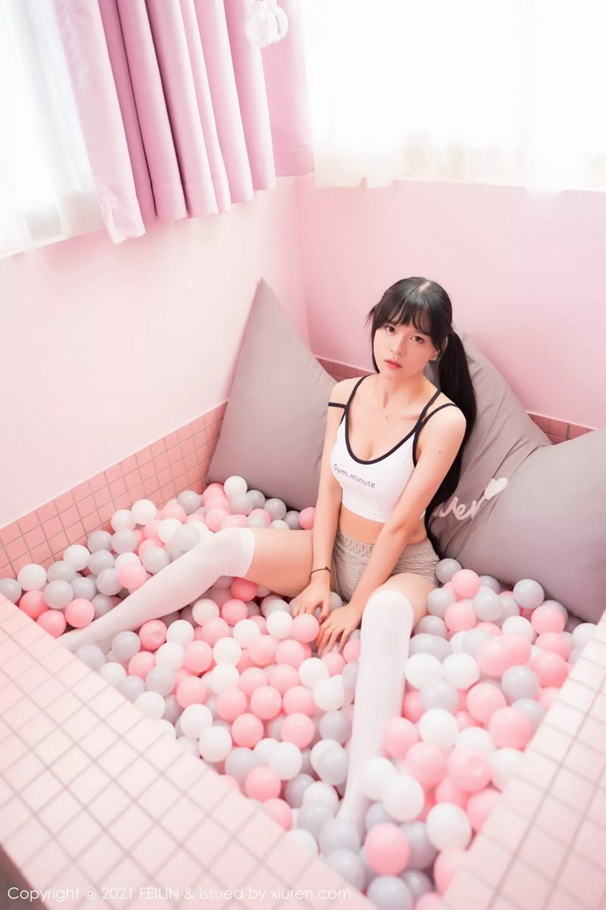 图片[8]-[FeiLin嗲囡囡]第346期桃香子写真-秀人资源网