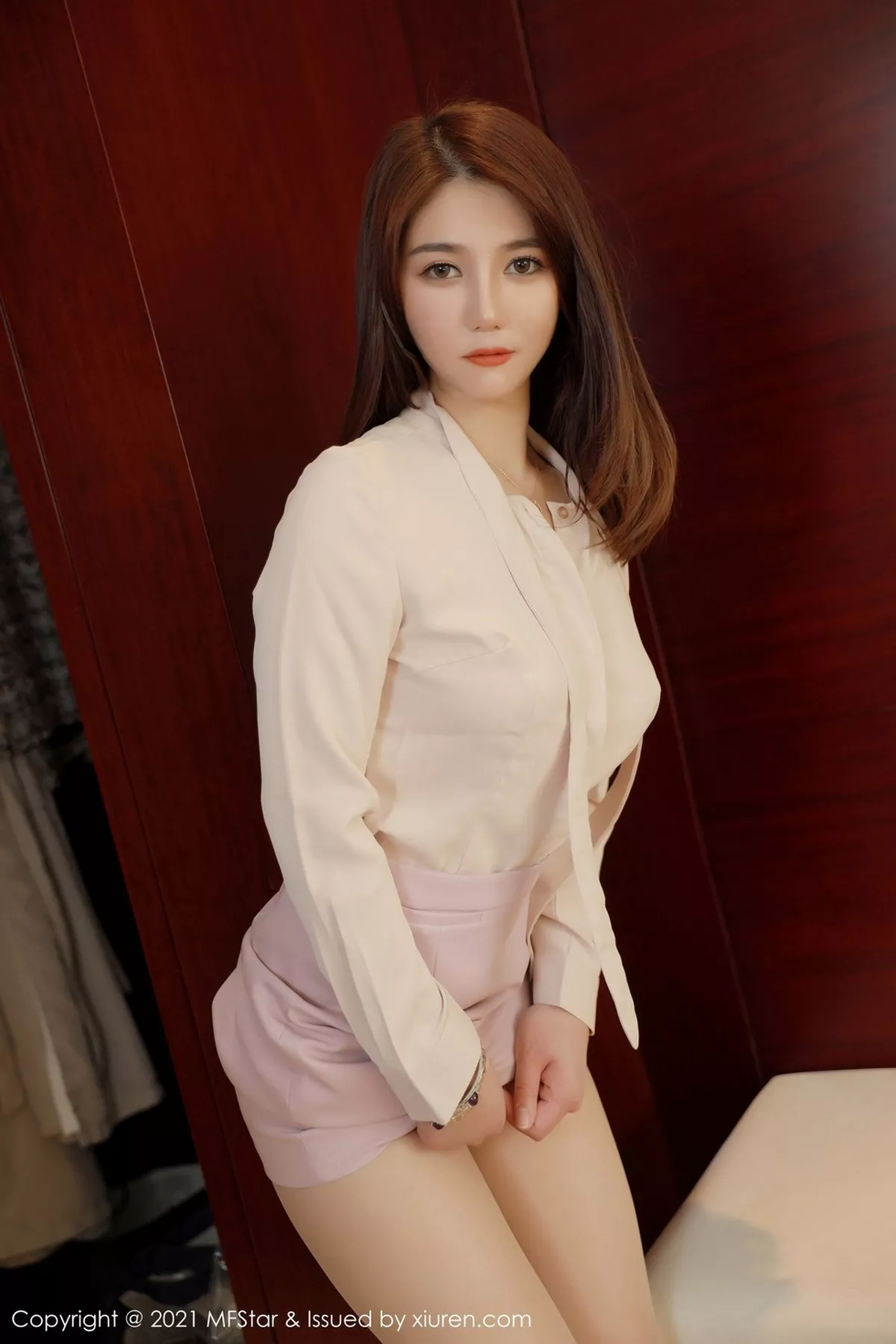 图片[3]-[MFStar模范学院]第444期Fairy如歌写真-秀人资源网