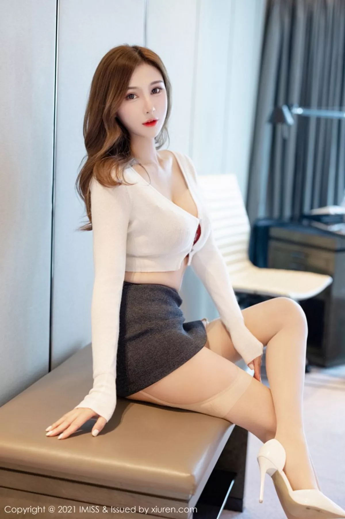 图片[2]-[Imiss爱蜜社]第555期Lavinia写真-秀人资源网