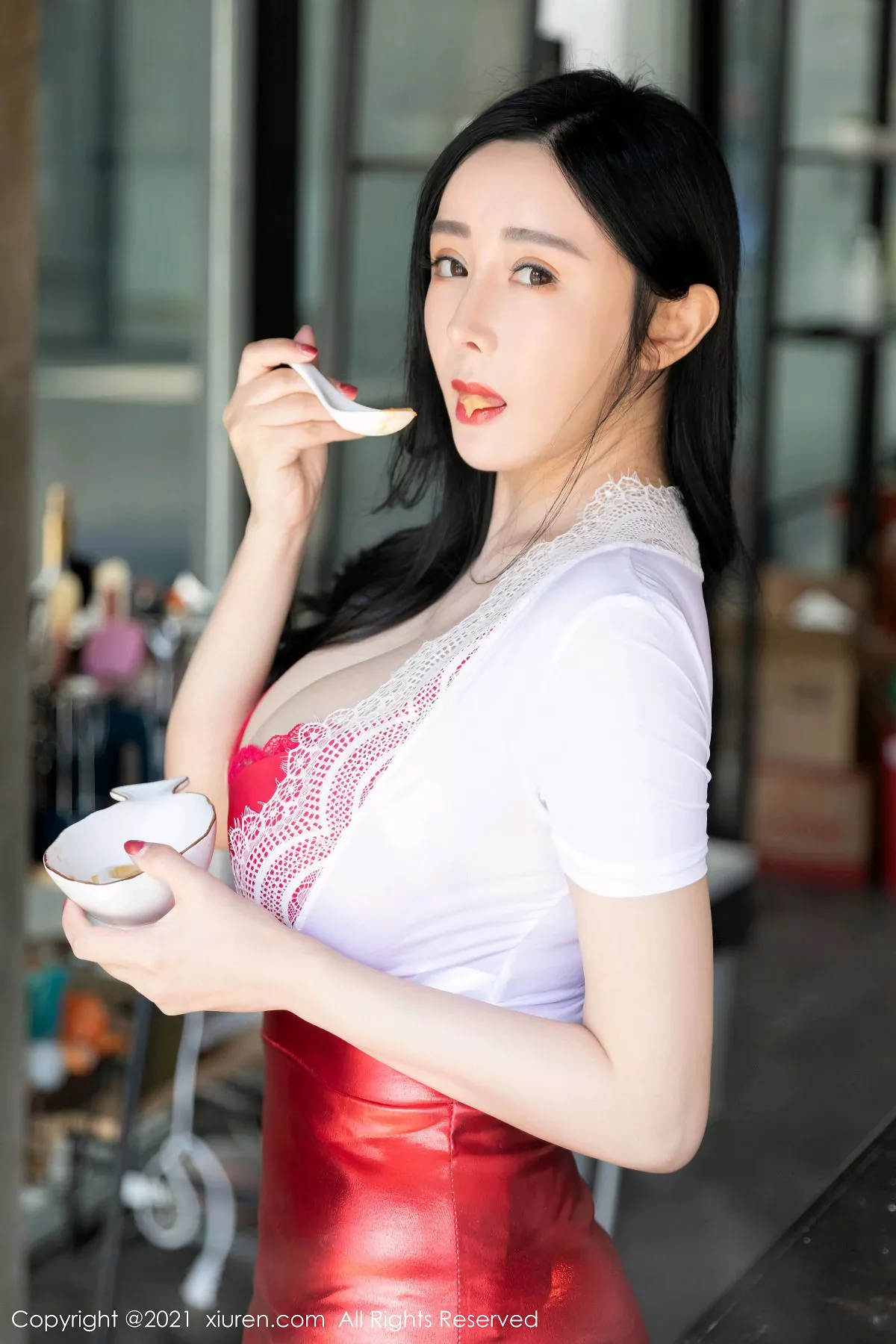 图片[3]-[XiuRen秀人网]第3148期允爾写真-秀人资源网