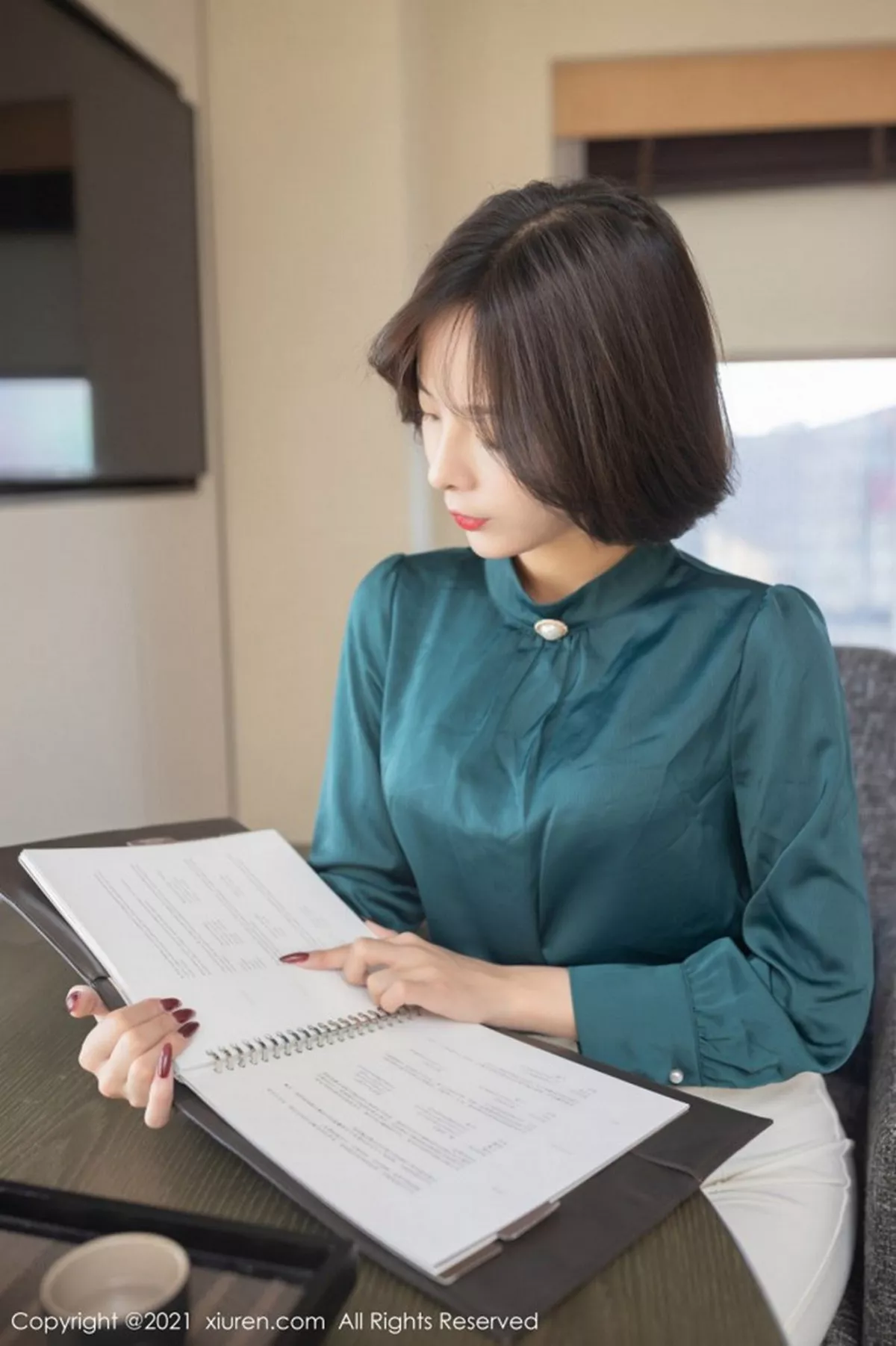 图片[2]-[XiuRen秀人网]第3108期陈小喵写真-秀人资源网