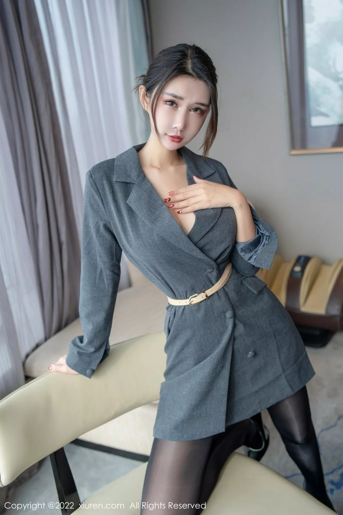 图片[2]-[XiuRen秀人网]第5332期夏沫沫写真-秀人资源网