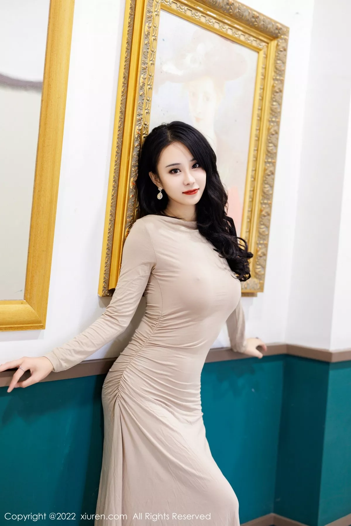 图片[2]-[XiuRen秀人网]第5583期蓝夏写真-秀人资源网