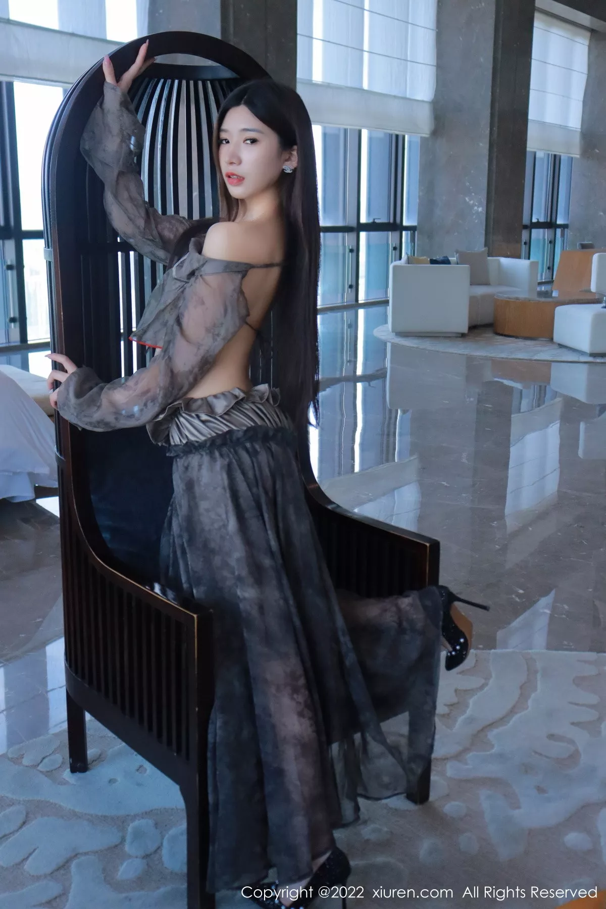 图片[5]-[XiuRen秀人网]第5857期韩心雨写真-秀人资源网