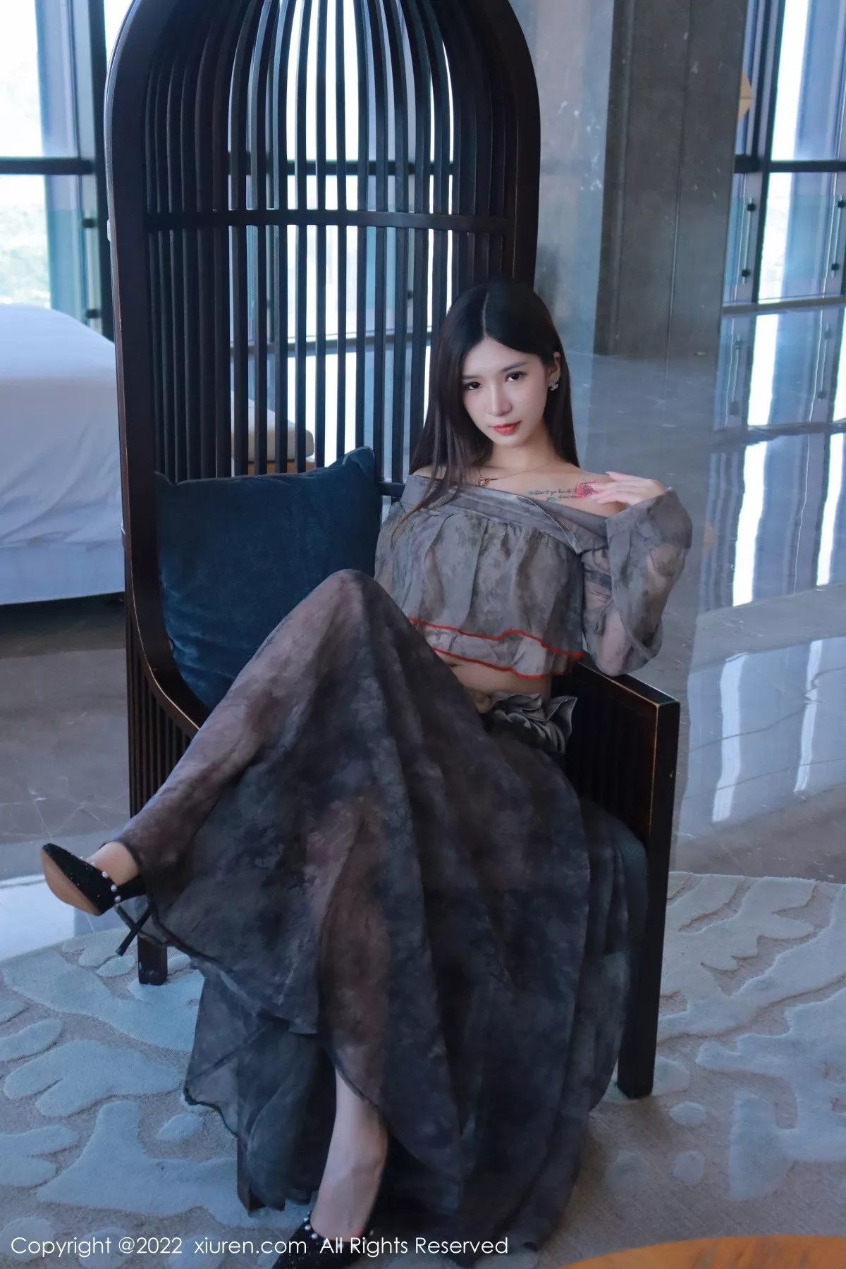 图片[2]-[XiuRen秀人网]第5857期韩心雨写真-秀人资源网