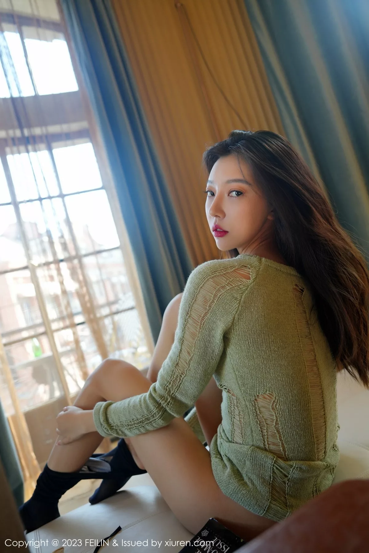 图片[10]-[FeiLin嗲囡囡]第462期冯木木写真-秀人资源网