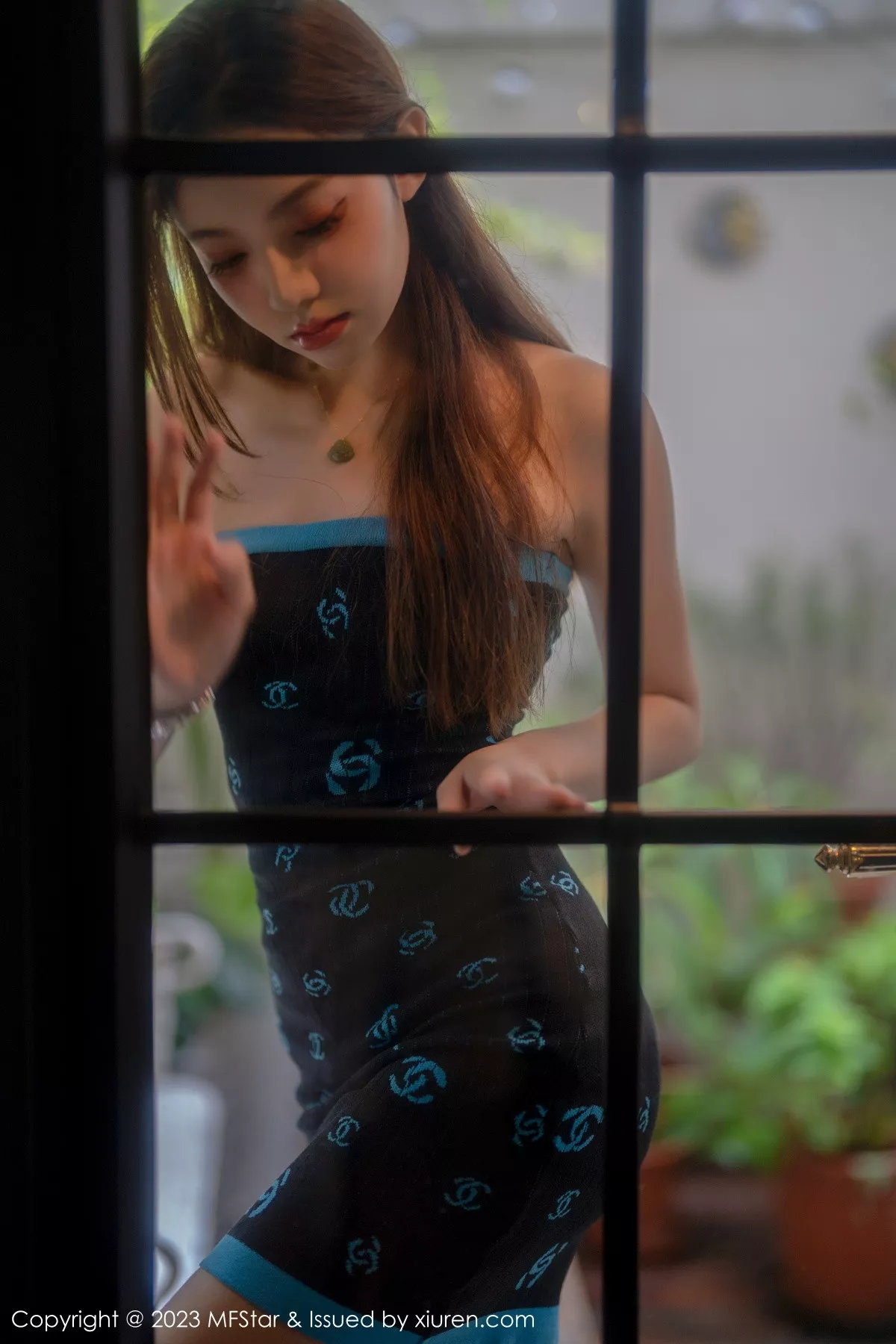 [MFStar模范学院]第586期加朵写真-秀人资源网