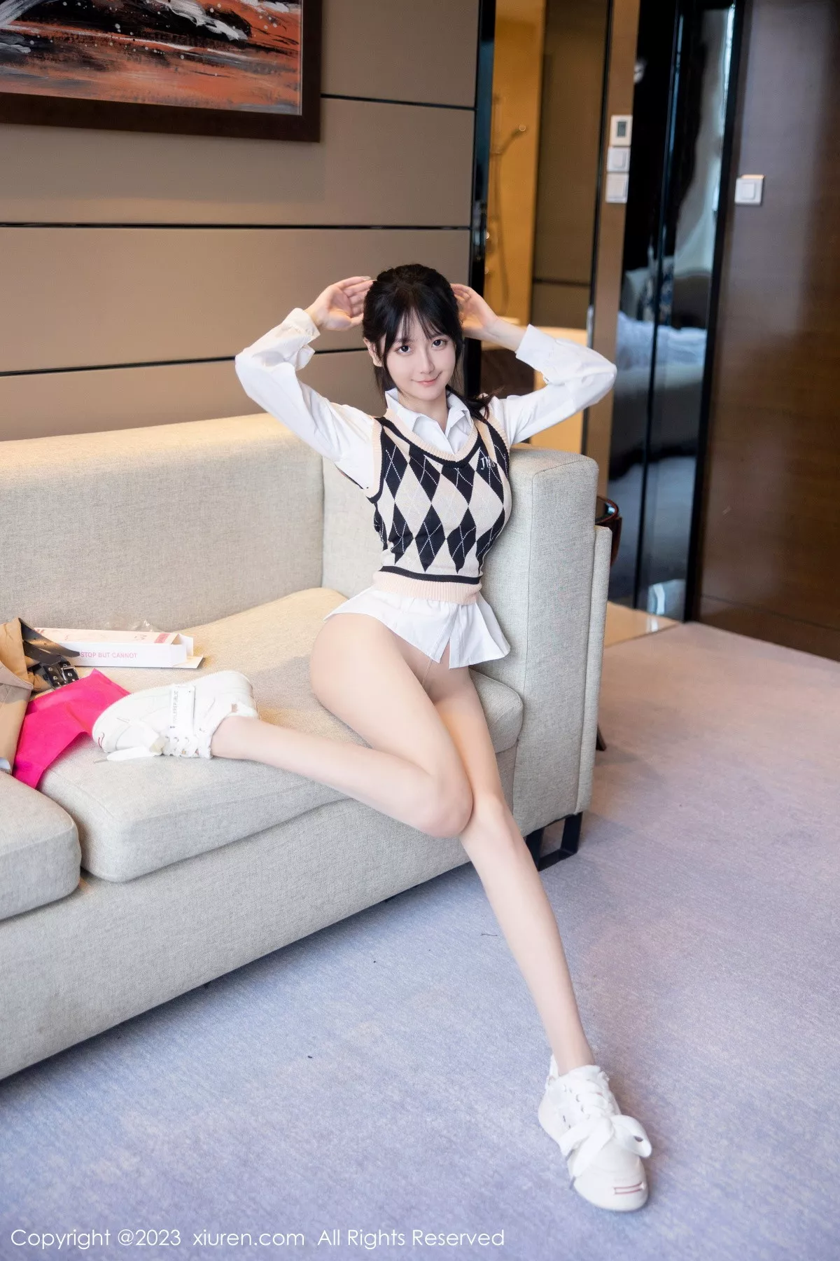 图片[9]-[XiuRen秀人网]第6329期谢小蒽写真-秀人资源网