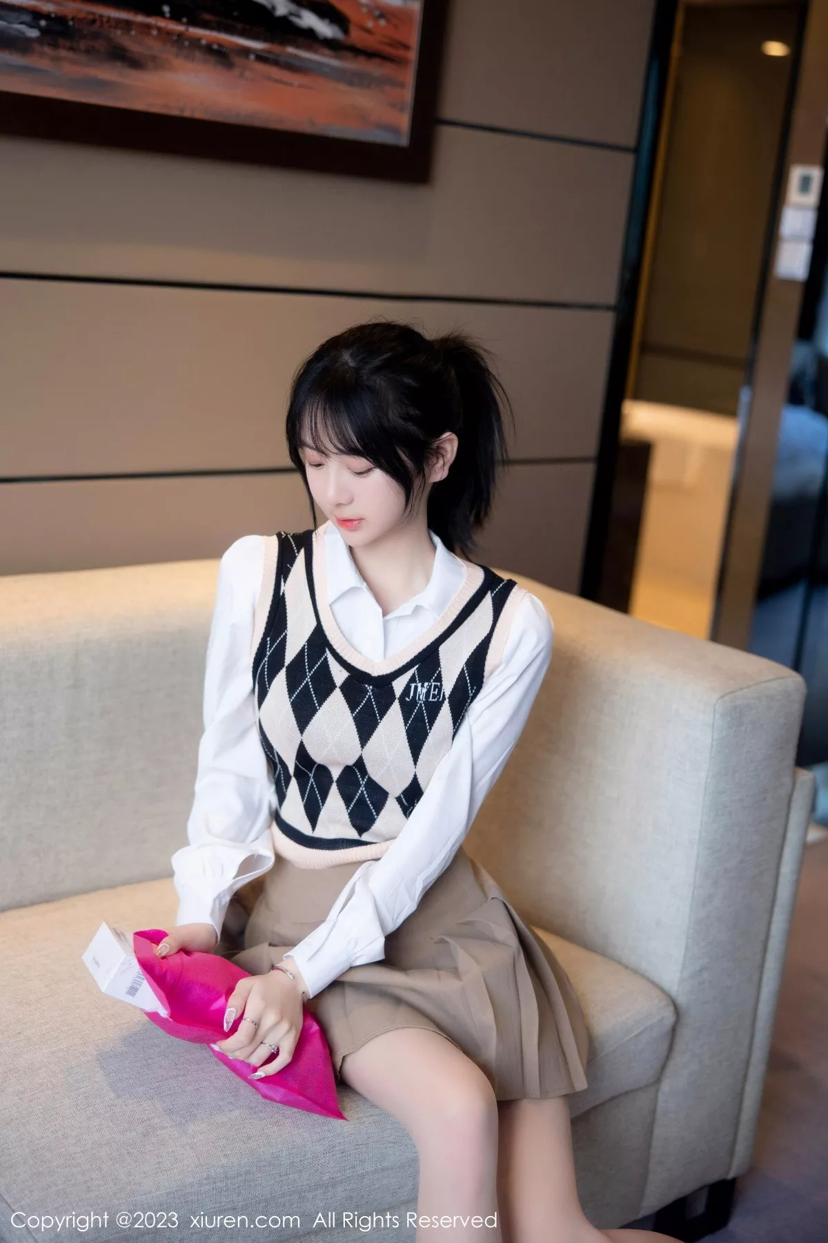 图片[14]-[XiuRen秀人网]第6329期谢小蒽写真-秀人资源网