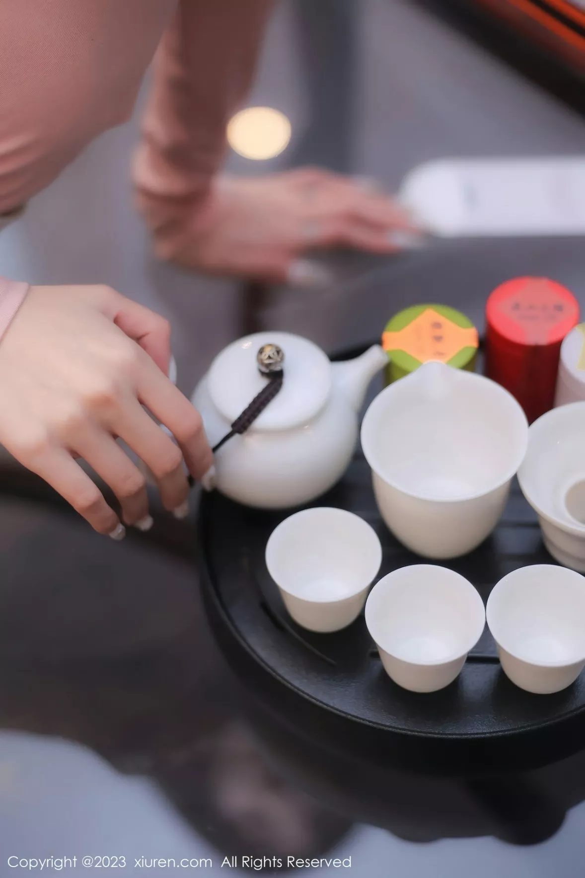 图片[2]-[XiuRen秀人网]第6367期谢小蒽写真-秀人资源网