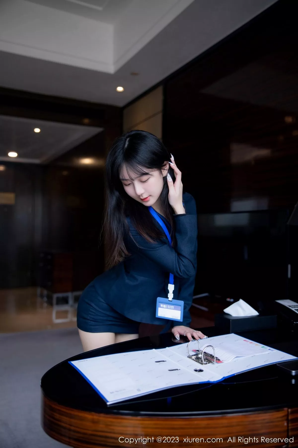 图片[4]-[XiuRen秀人网]第6407期谢小蒽写真-秀人资源网