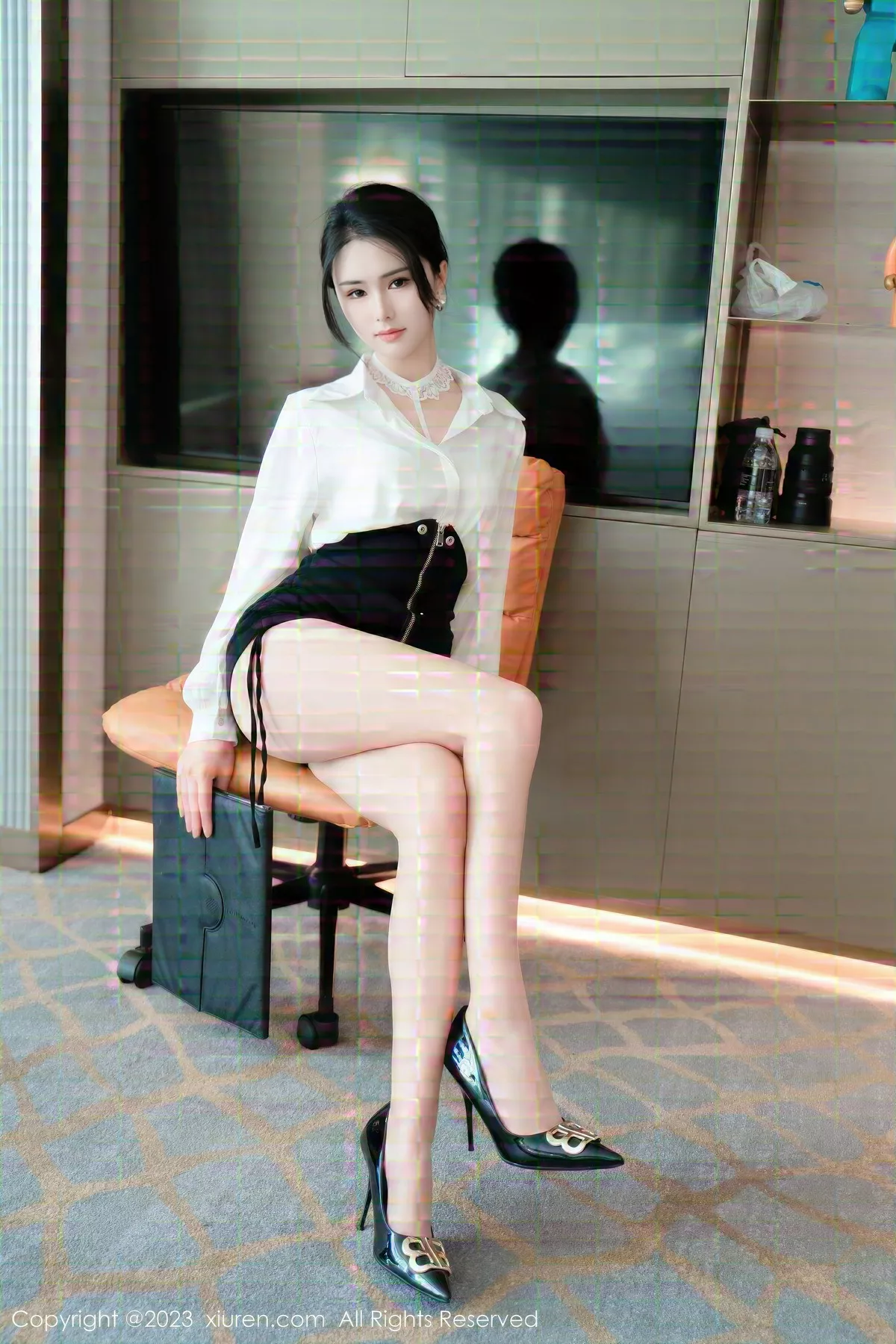 图片[2]-[XiuRen秀人网]第6520期艾希儿写真-秀人资源网