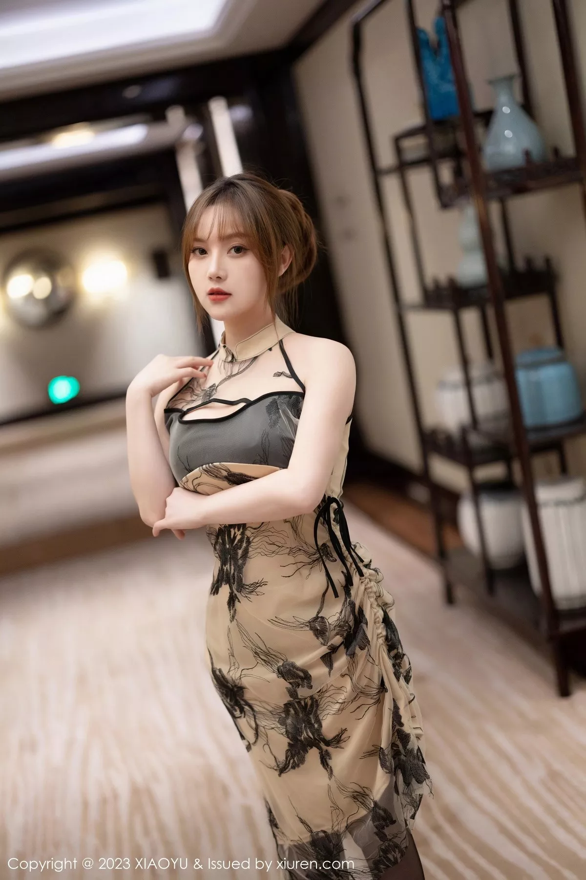 图片[3]-[XiaoYu画语界]第1004期豆瓣酱写真-秀人资源网