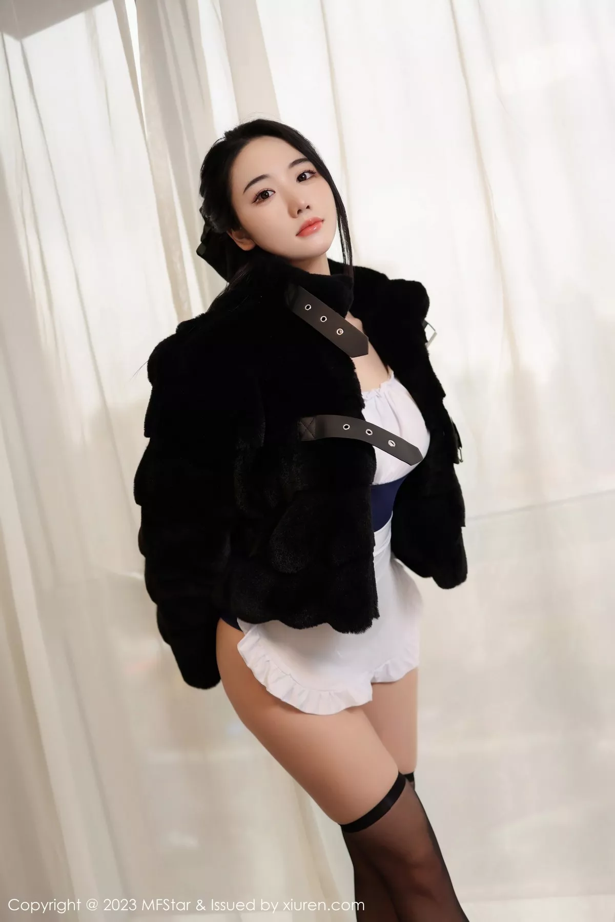 图片[2]-[MFStar模范学院]第609期汐汐爱吃草莓写真-秀人资源网