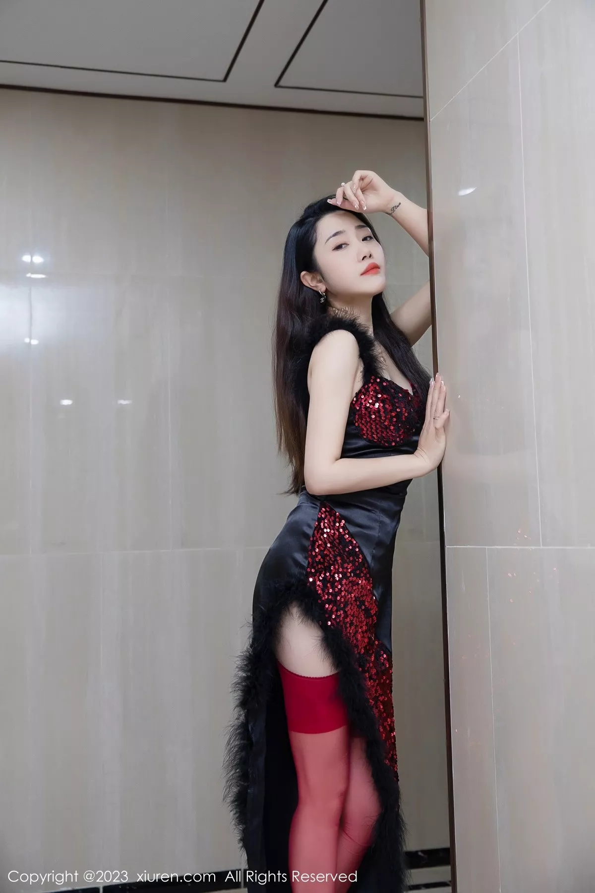 图片[4]-[XiuRen秀人网]第6587期严利娅写真-秀人资源网