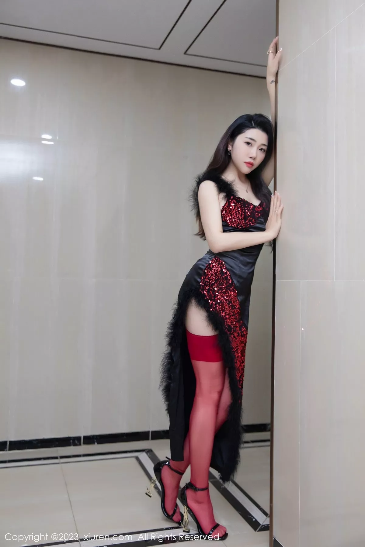 图片[5]-[XiuRen秀人网]第6587期严利娅写真-秀人资源网