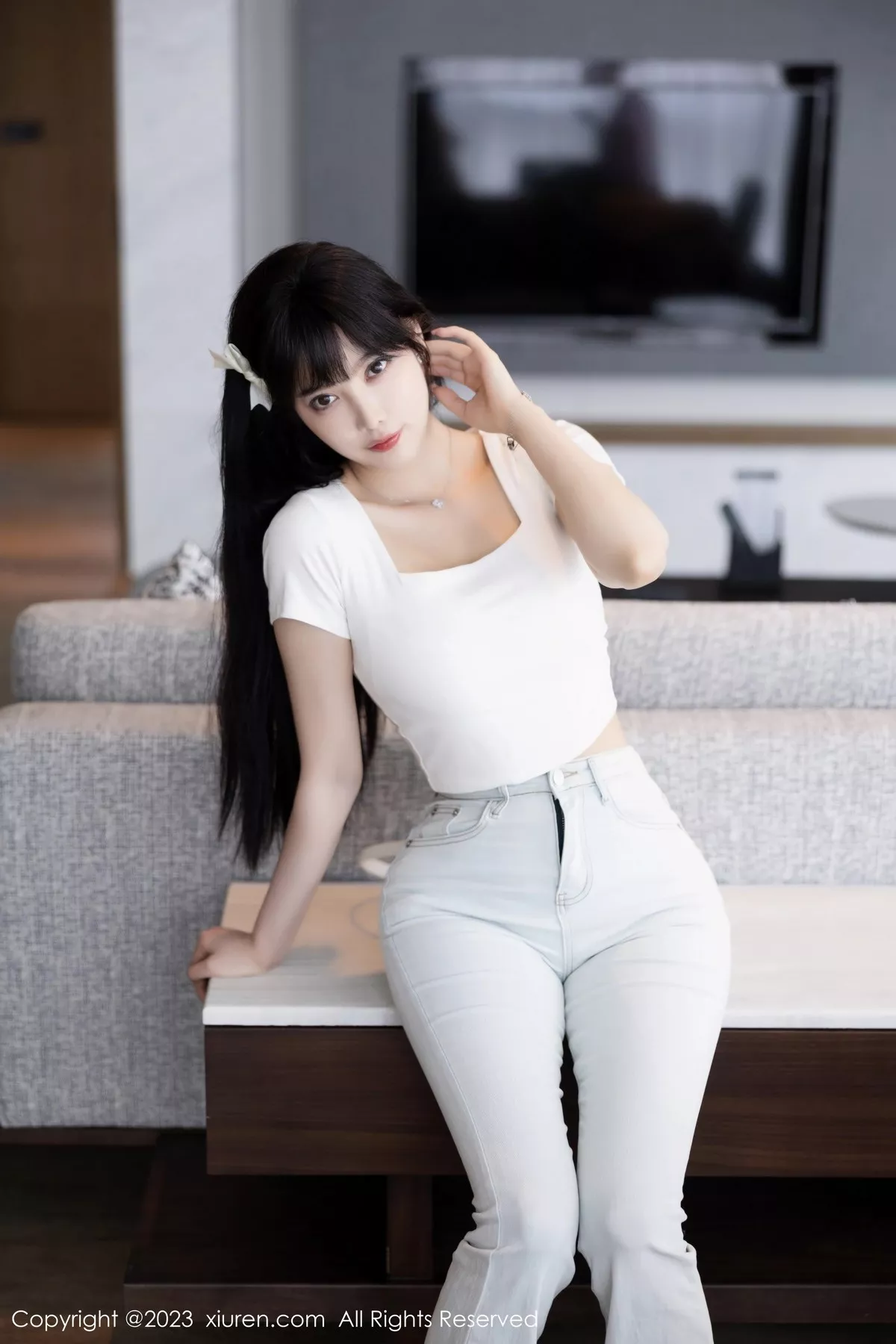 图片[2]-[XiuRen秀人网]第6707期杨晨晨写真-秀人资源网