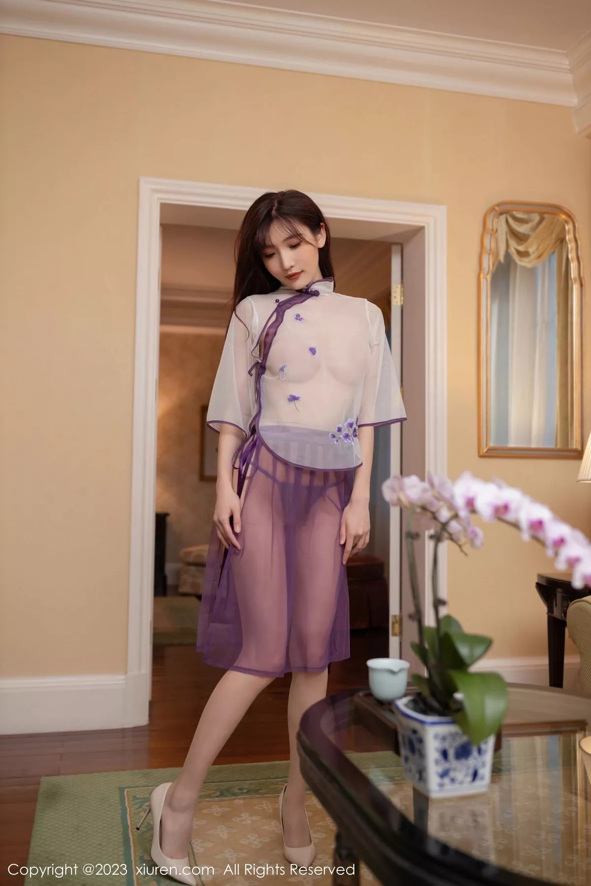 图片[4]-[XiuRen秀人网]第6608期陆萱萱写真-秀人资源网