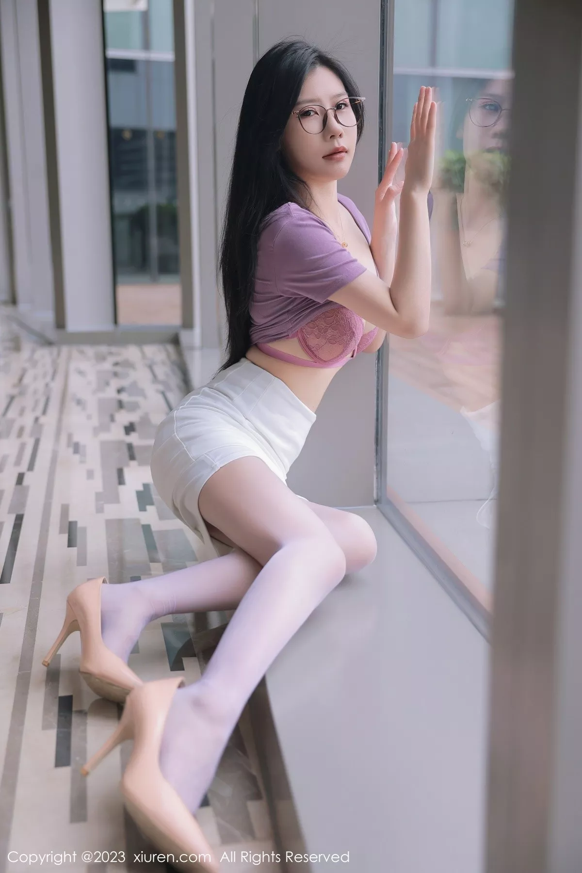 图片[3]-[XiuRen秀人网]第6865期尹甜甜写真-秀人资源网