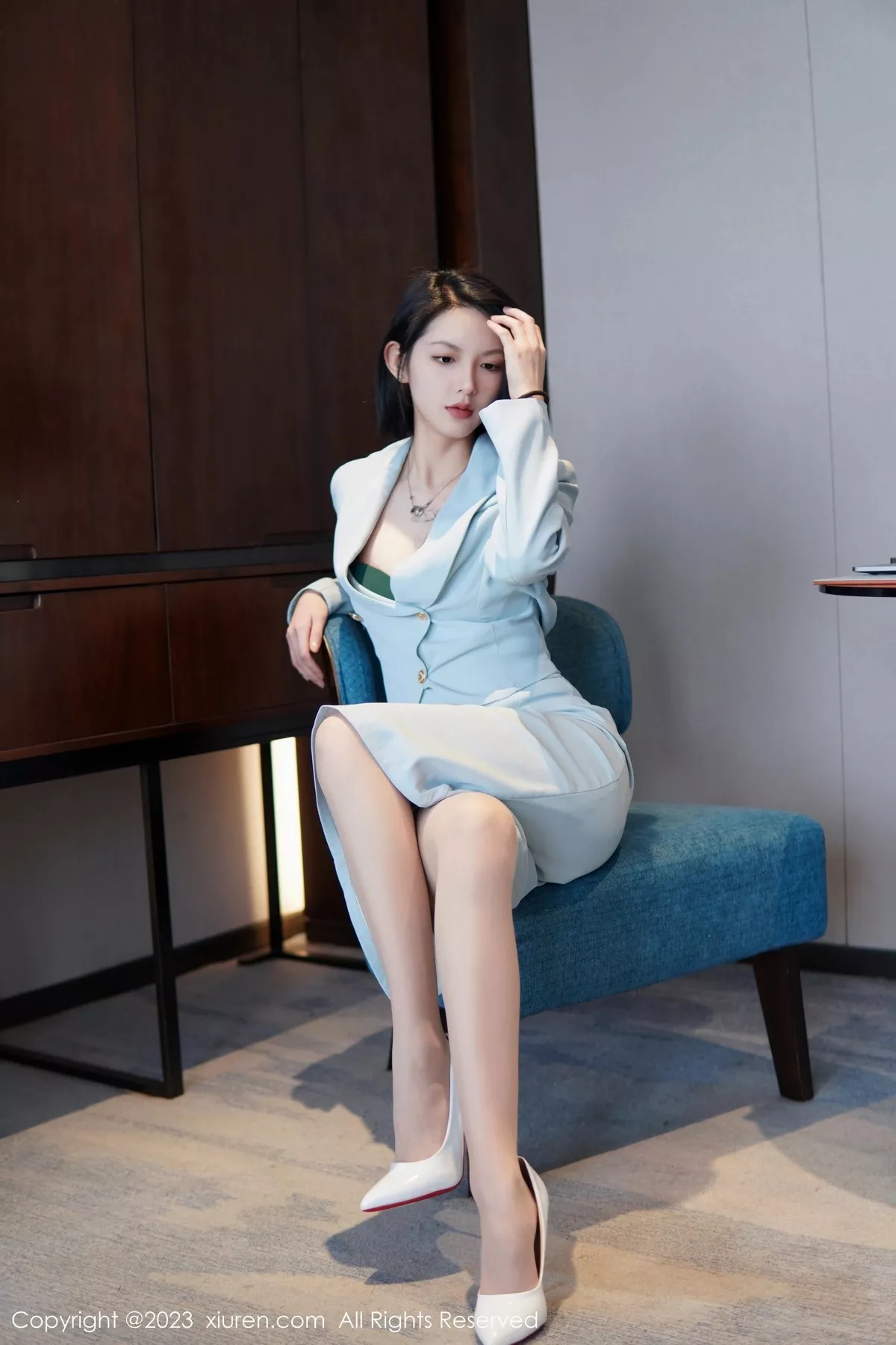 图片[3]-[XiuRen秀人网]第6885期乔一一写真-秀人资源网