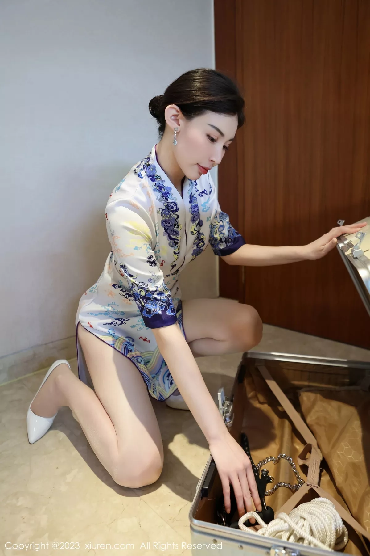 图片[3]-[XiuRen秀人网]第7479期曼柔写真-秀人资源网