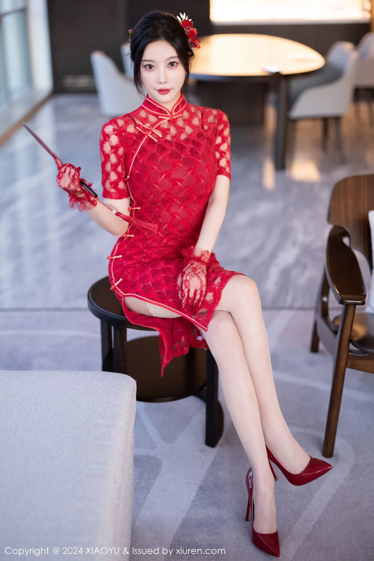 图片[5]-[XiaoYu画语界]第1184期杨晨晨写真-秀人资源网