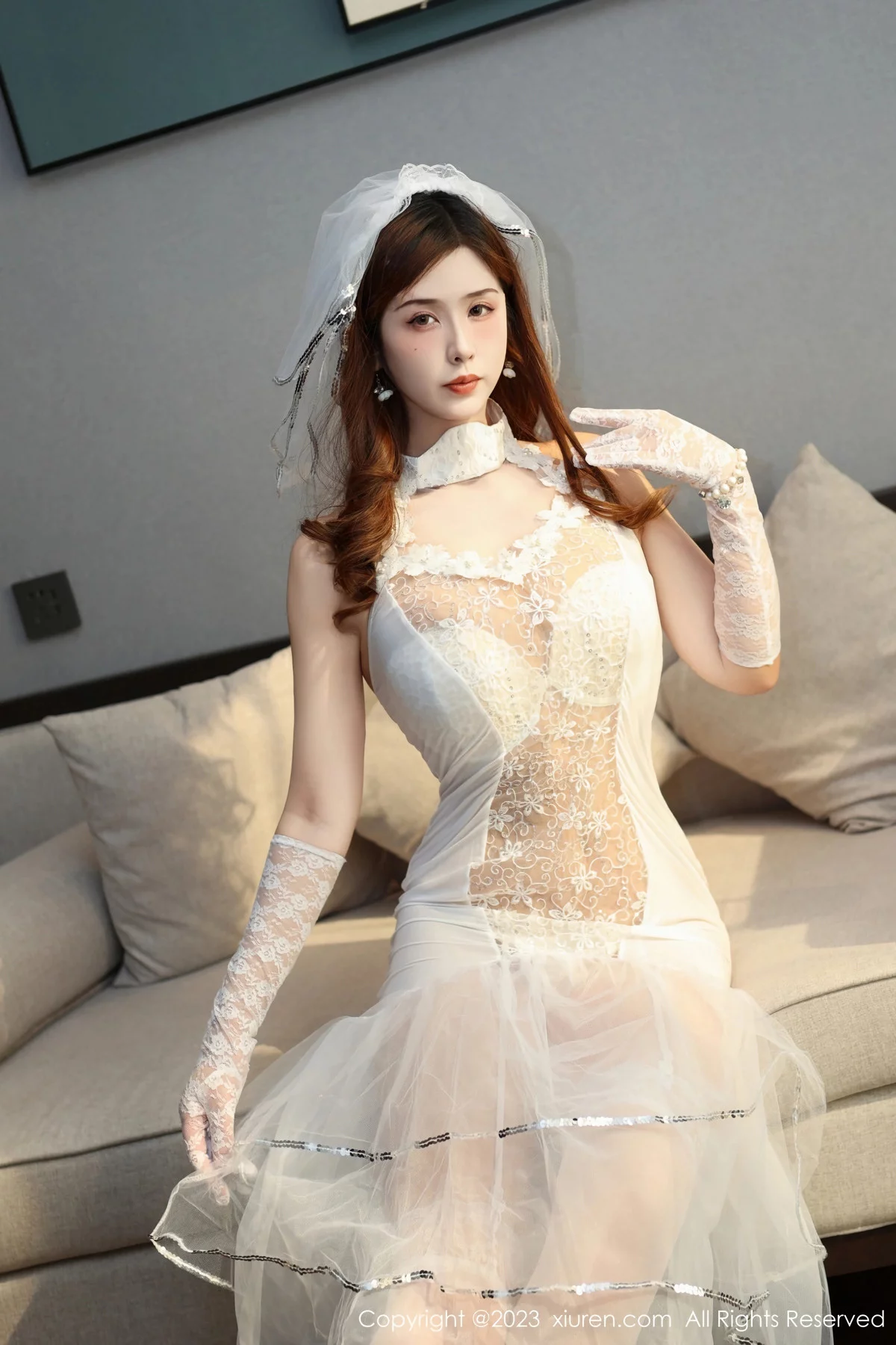 图片[3]-[XiuRen秀人网]第7834期月野兔美妞写真-秀人资源网