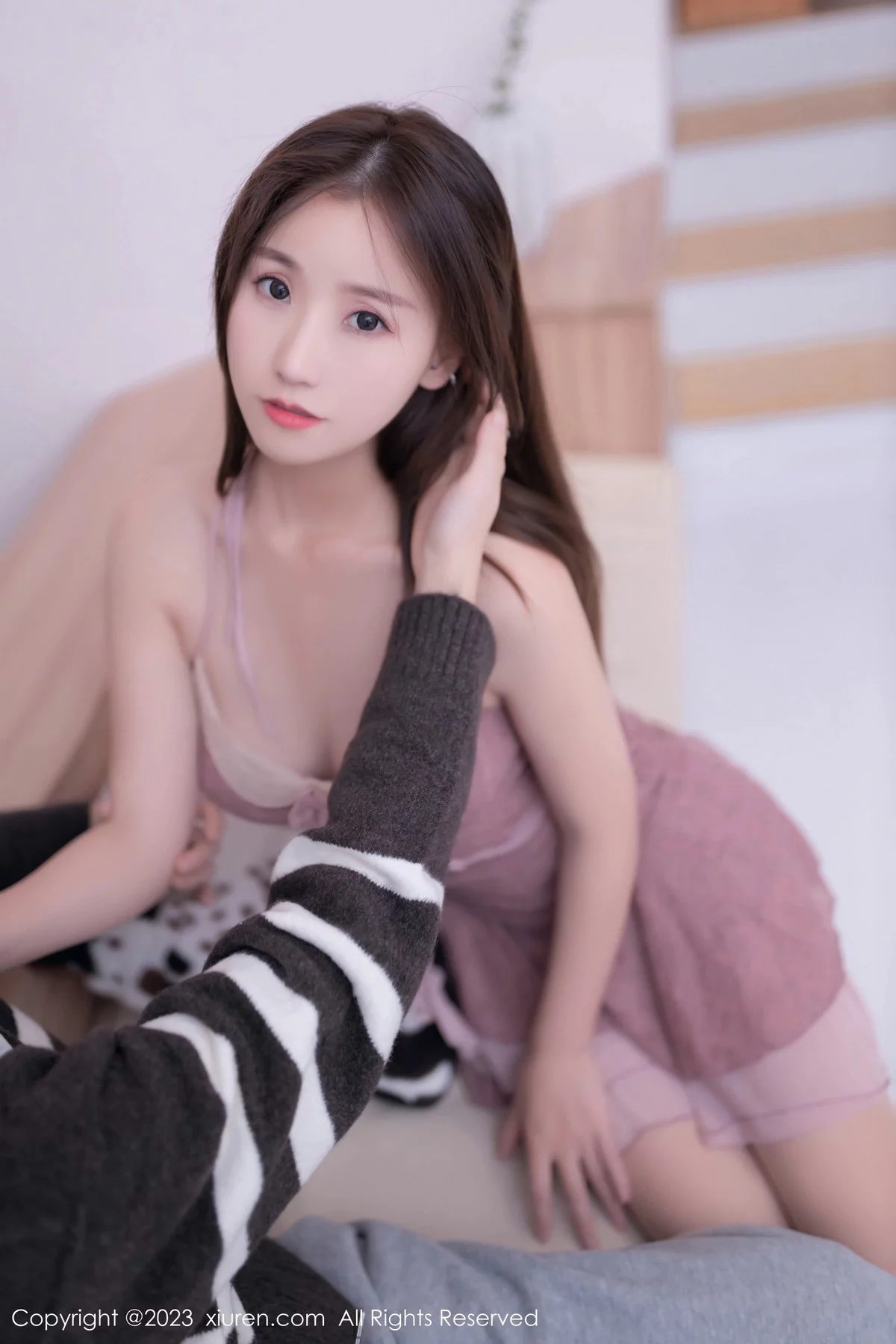 图片[2]-[XiuRen秀人网]第7838期杏子写真-秀人资源网