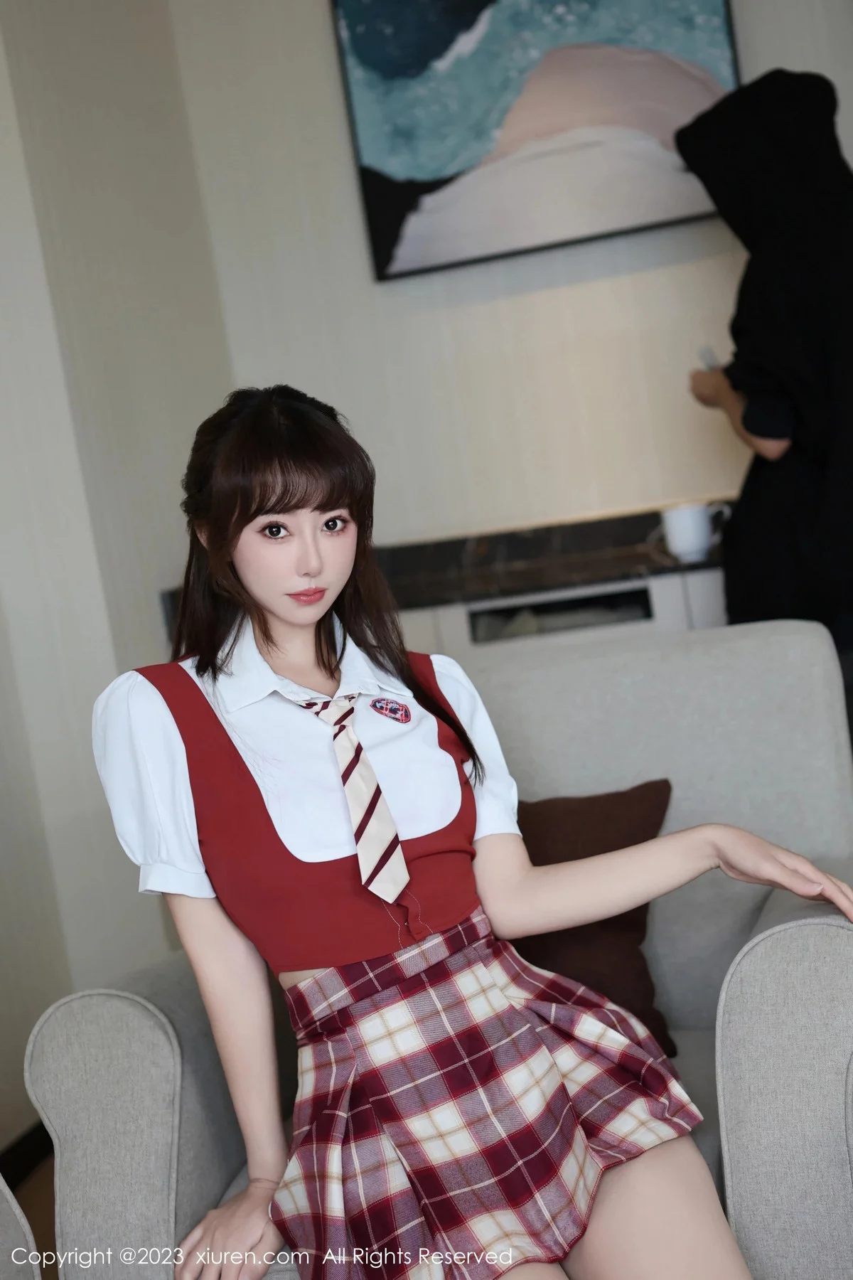 图片[6]-[XiuRen秀人网]第7851期金tiao写真-秀人资源网