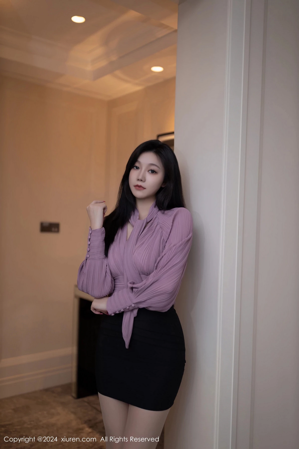 图片[4]-[XiuRen秀人网]第8438期安然写真-秀人资源网