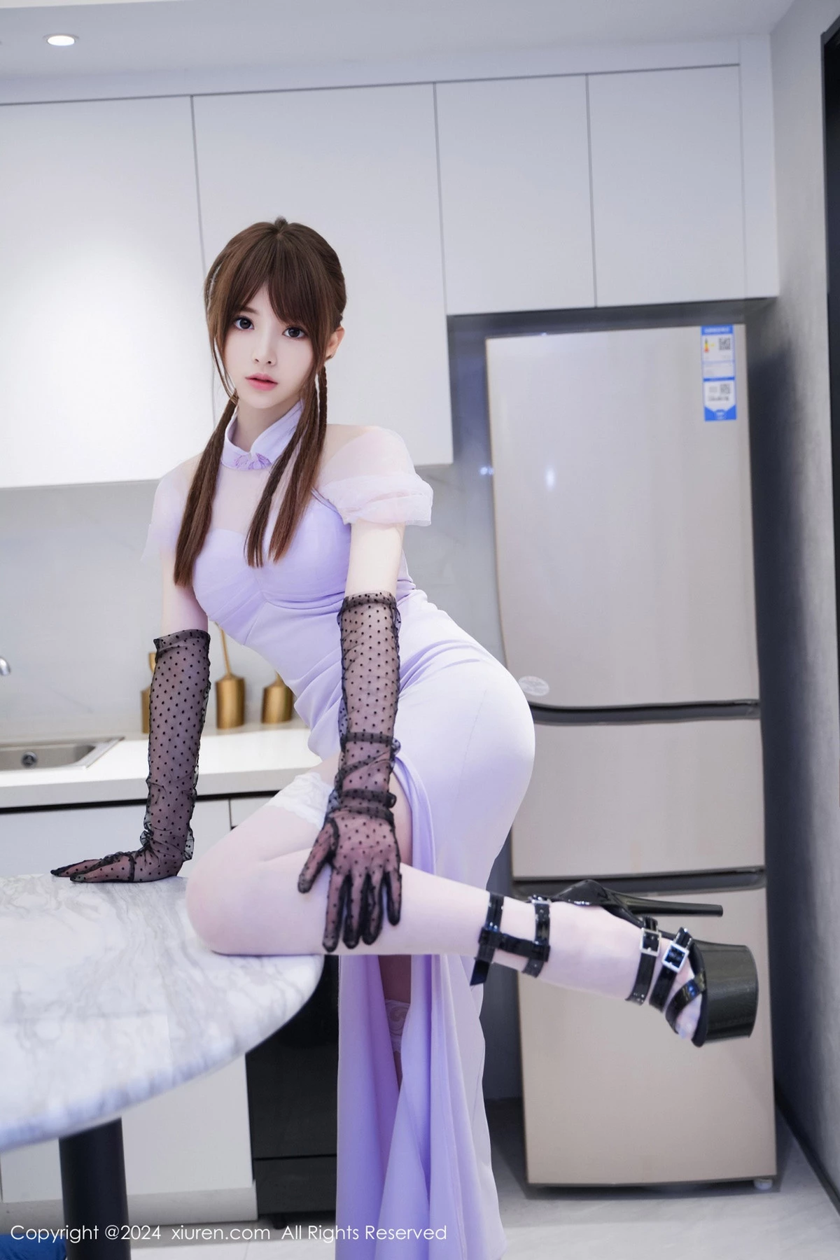 图片[2]-[XiuRen秀人网]第8519期梦灵儿写真-秀人资源网