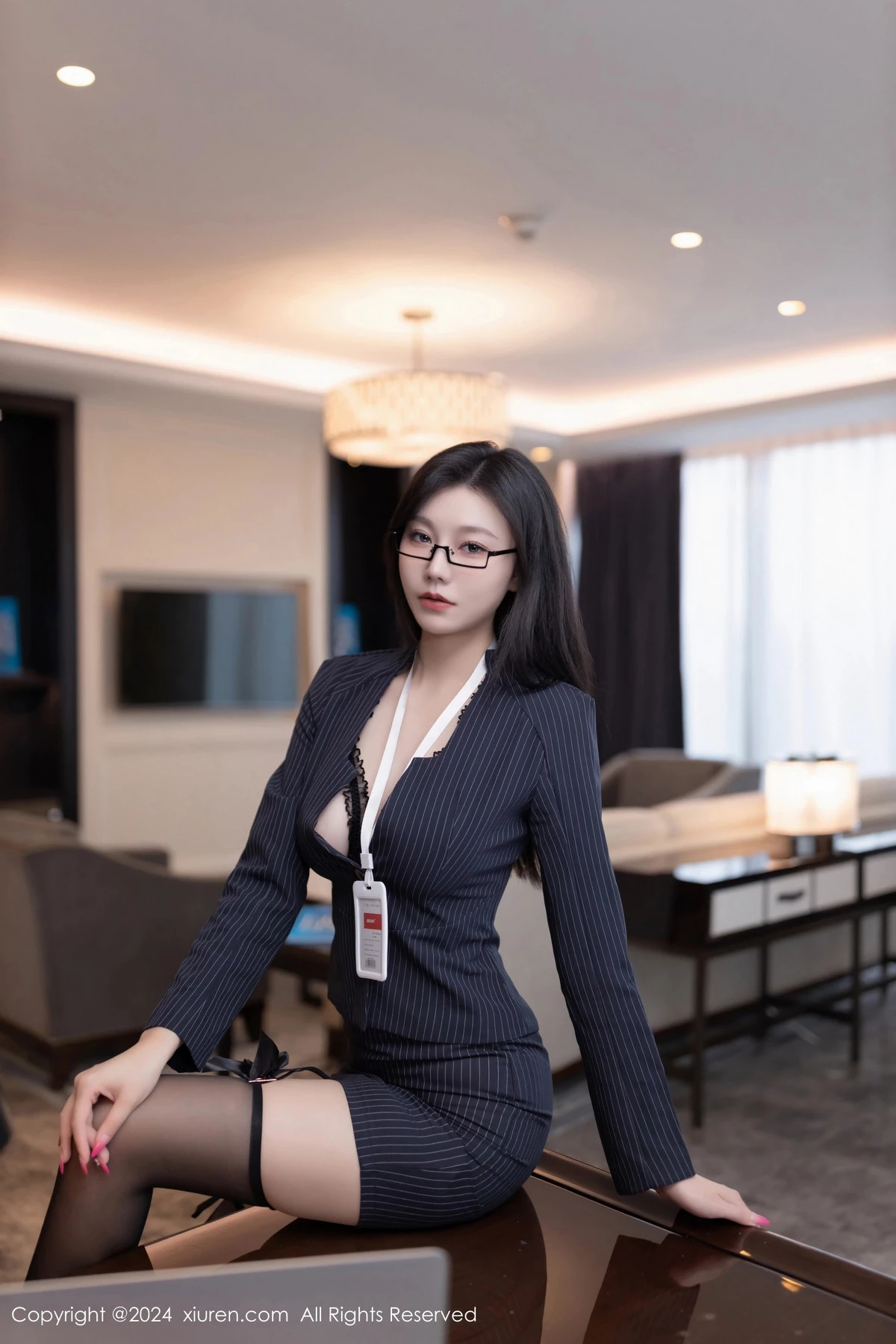 图片[2]-[XiuRen秀人网]第8537期安然写真-秀人资源网