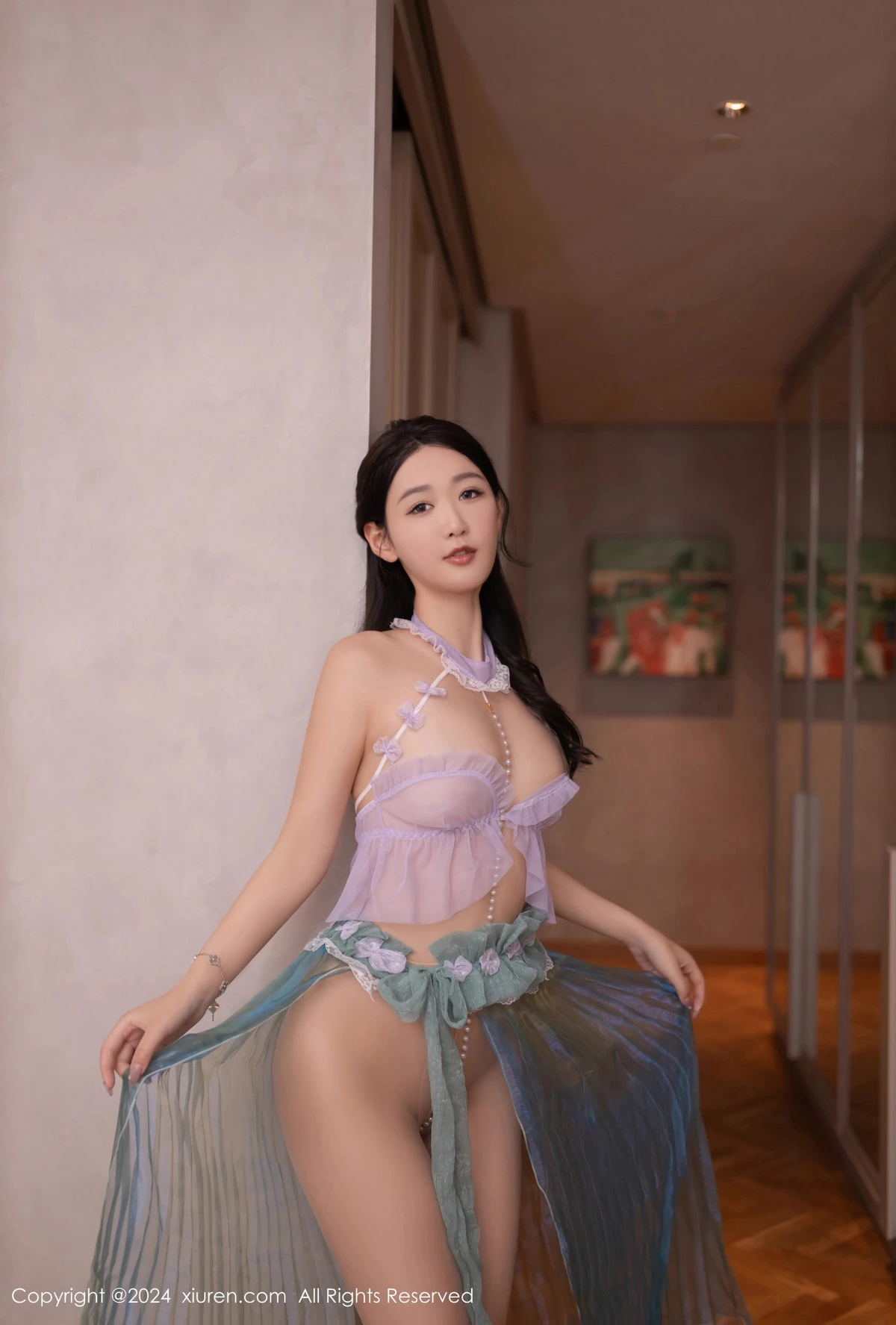 图片[2]-[XiuRen秀人网]第8644期唐安琪写真-秀人资源网