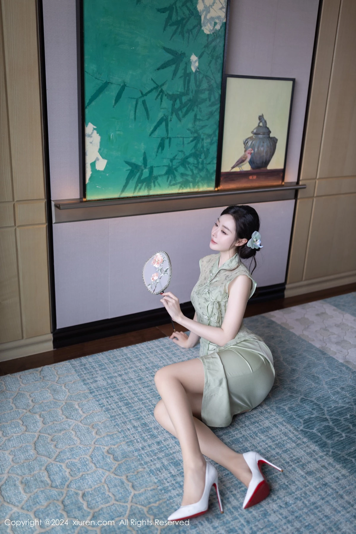 图片[2]-[XiuRen秀人网]第9124期小逗逗写真-秀人资源网