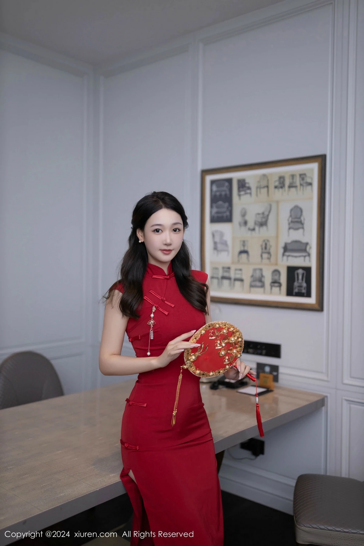 图片[2]-[XiuRen秀人网]第9463期唐安琪写真-秀人资源网