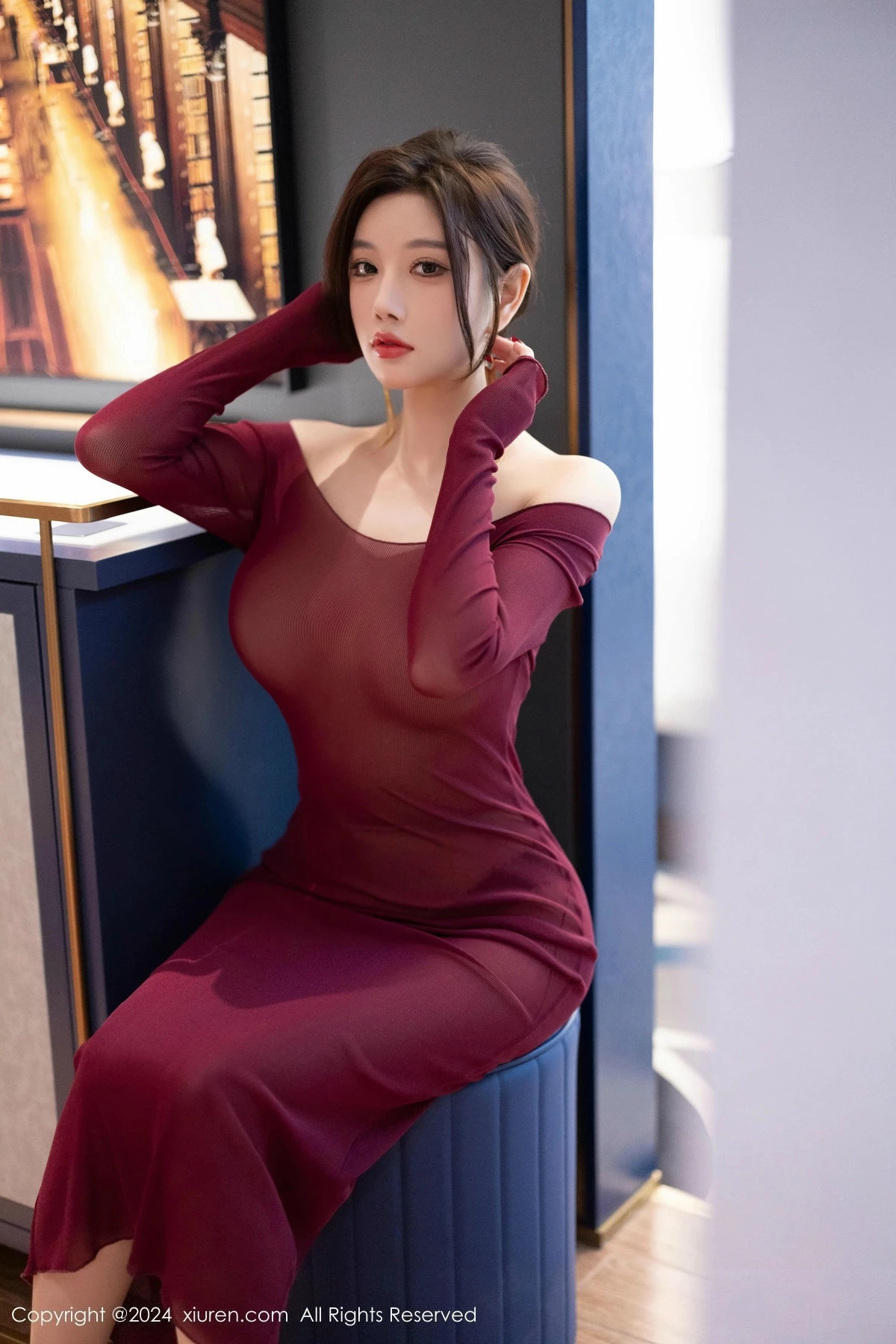 图片[5]-[XiuRen秀人网]第9348期杨晨晨写真-秀人资源网